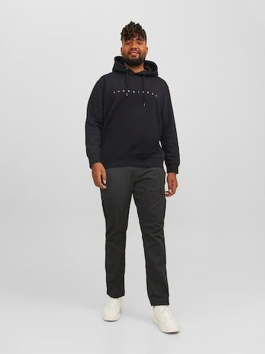 Jack & Jones PlusSize Hoodie JJESTAR JJ SWEAT HOOD NOOS PLS
