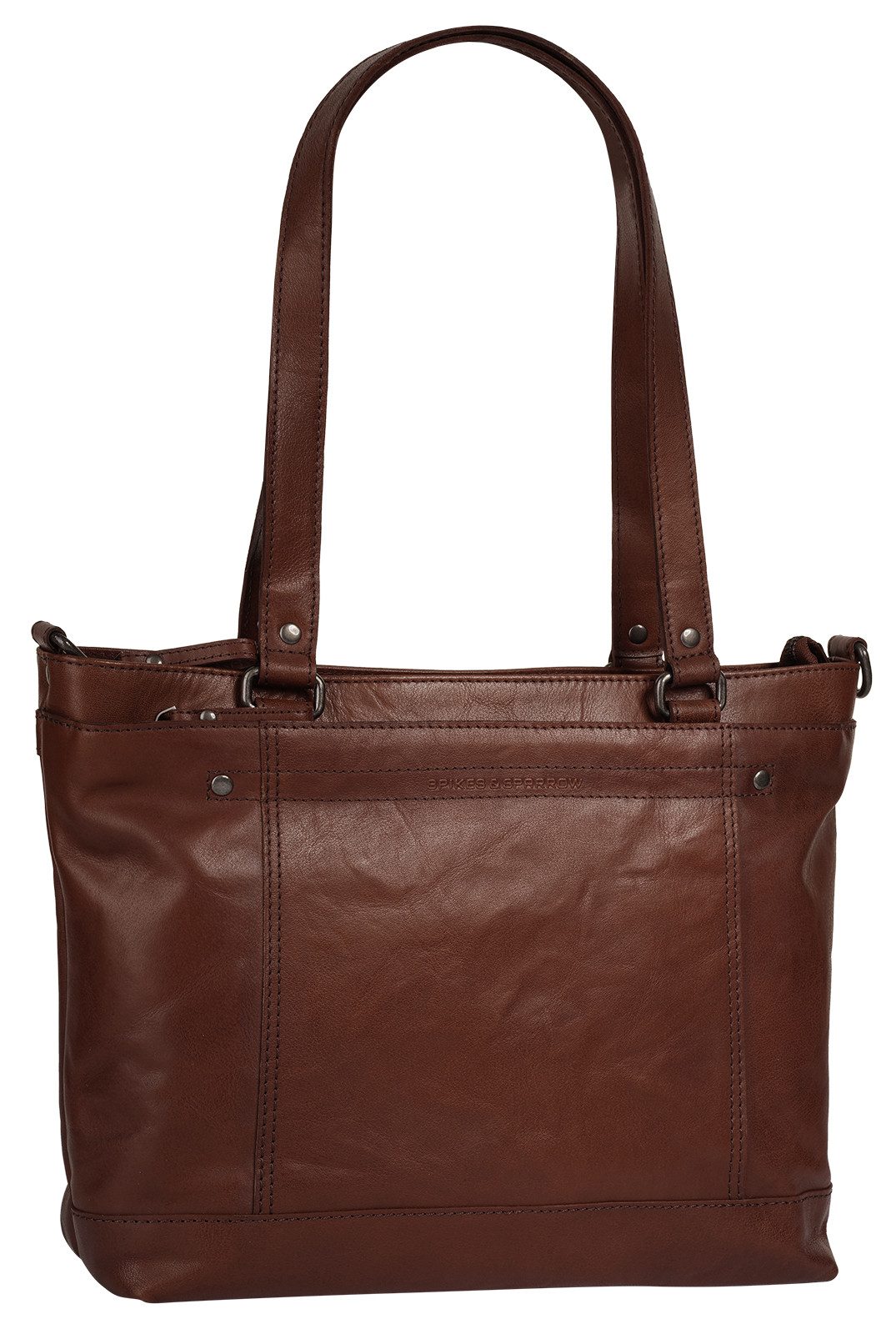 Spikes & Sparrow Shopper echt leder