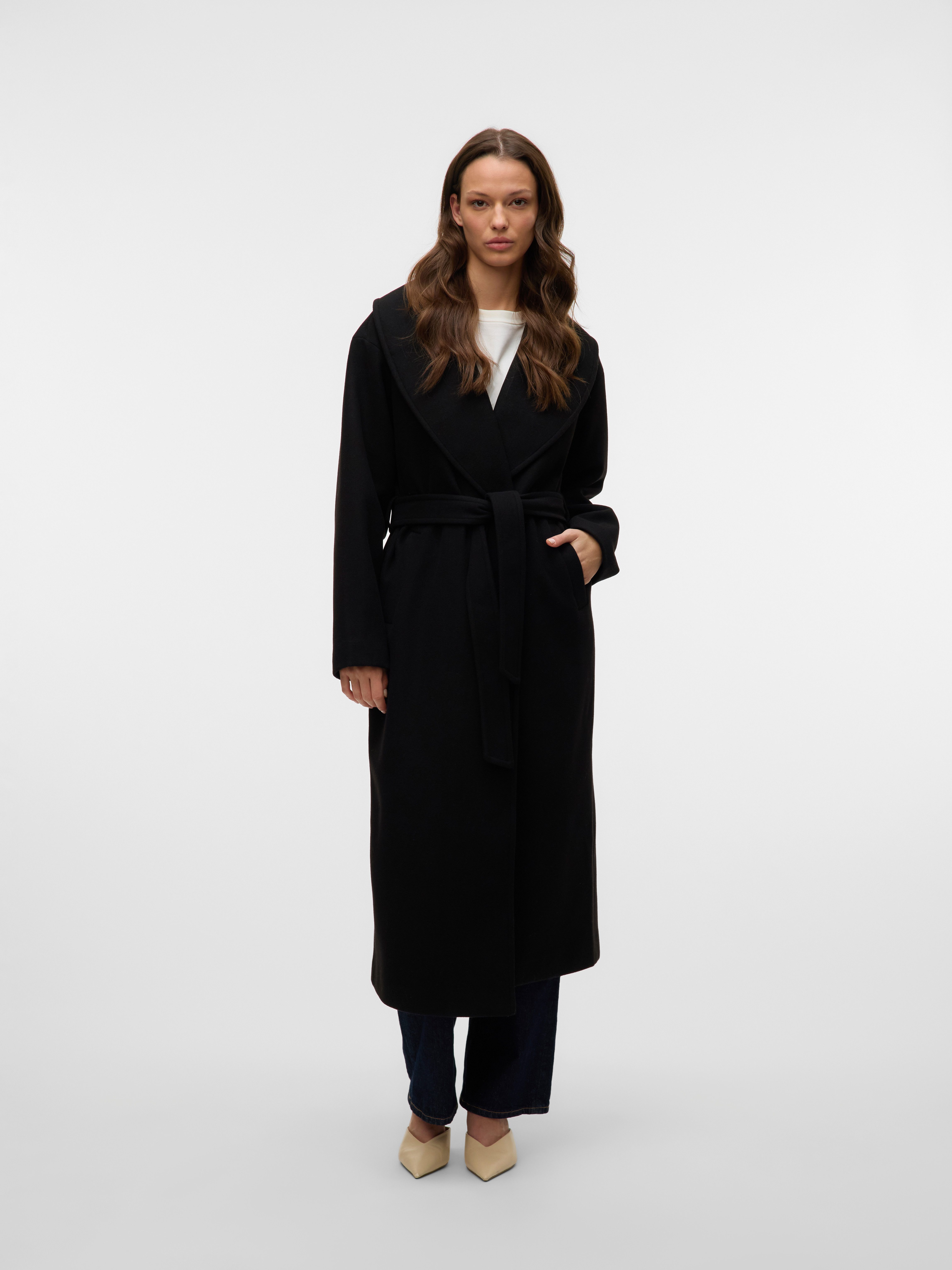 Vero Moda Lange jas VMANNE BERGEN XTRA LONG COAT GA