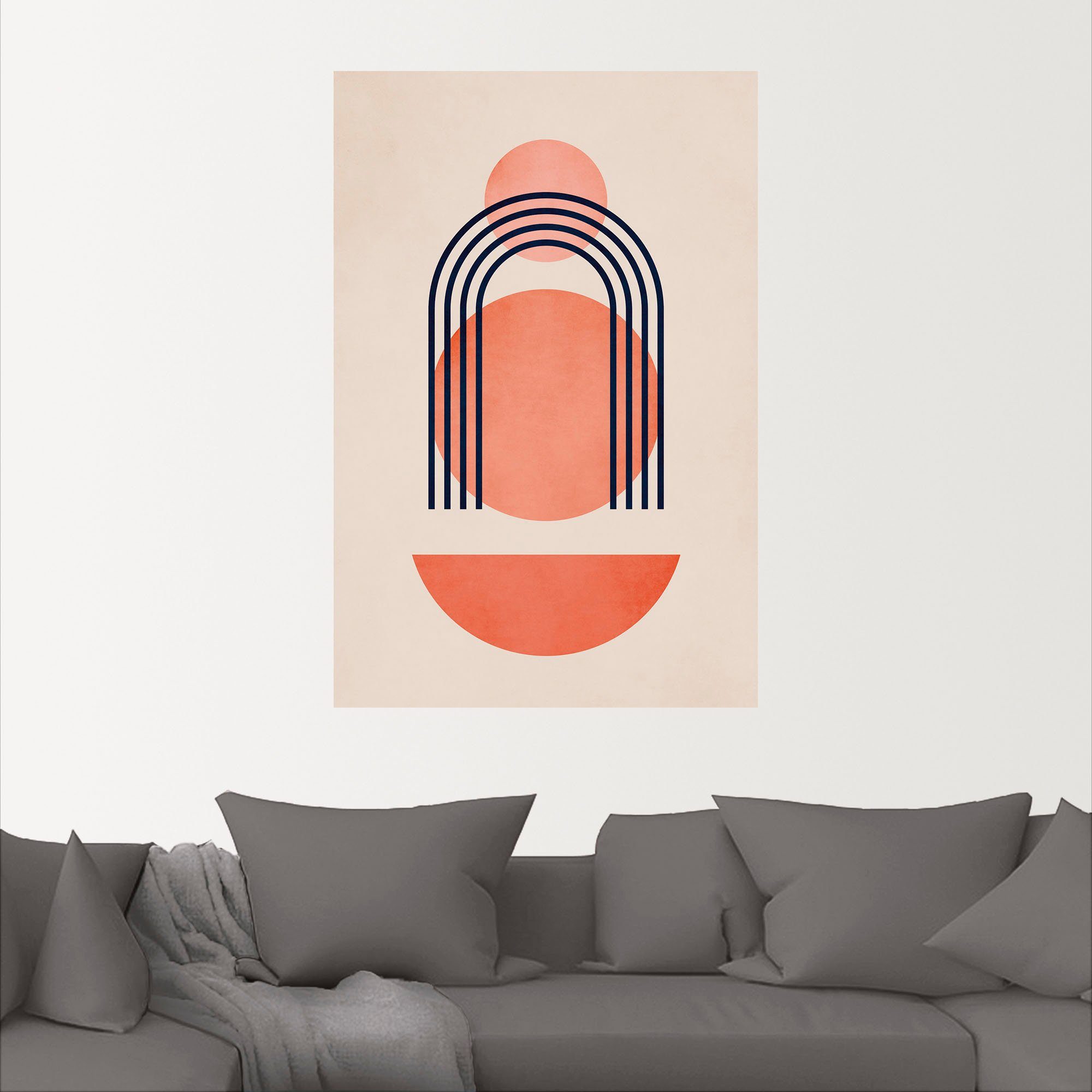 Artland Artprint Geometrica Nr. 7 als artprint van aluminium, artprint op linnen, poster, muursticker in verschillende maten