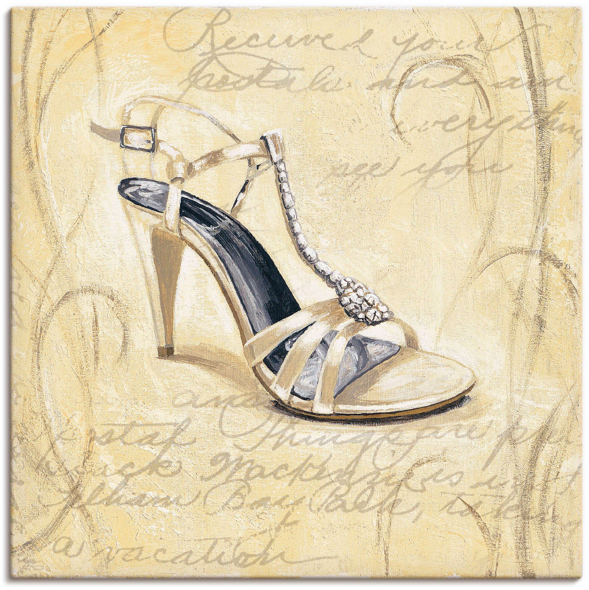 Artland Artprint Stiletto's I - schoenen in vele afmetingen & productsoorten - artprint van aluminium / artprint voor buiten, artprint op linnen, poster, muursticker / wandfolie oo