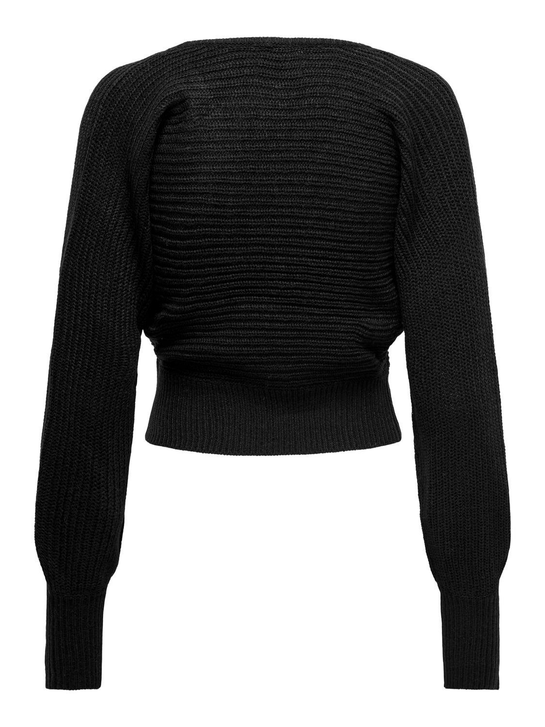 Only Trui met V-hals ONLELINA LS V-NECK PULLOVER EX KNT