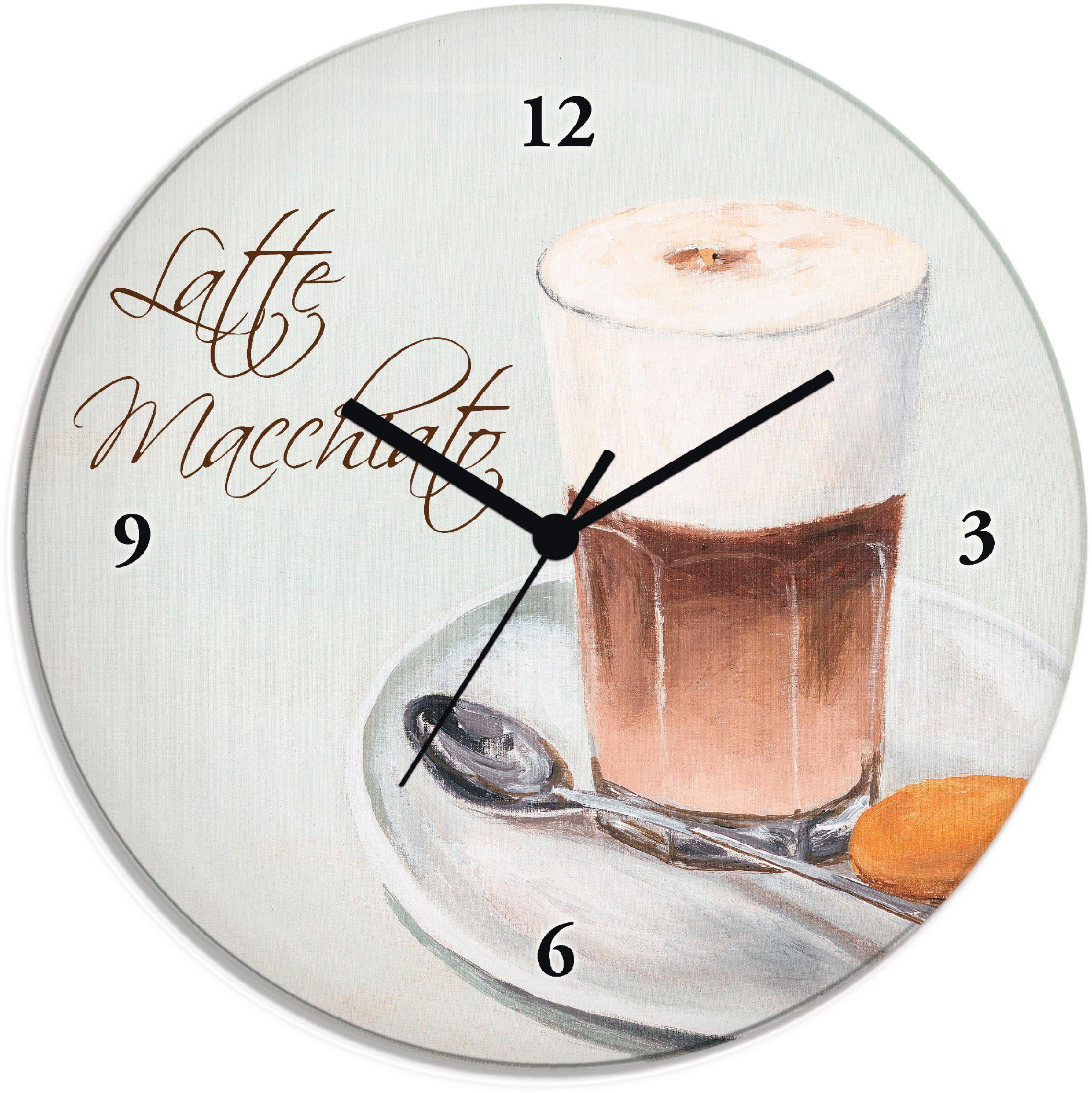 Artland wandklok Latte Macchiato