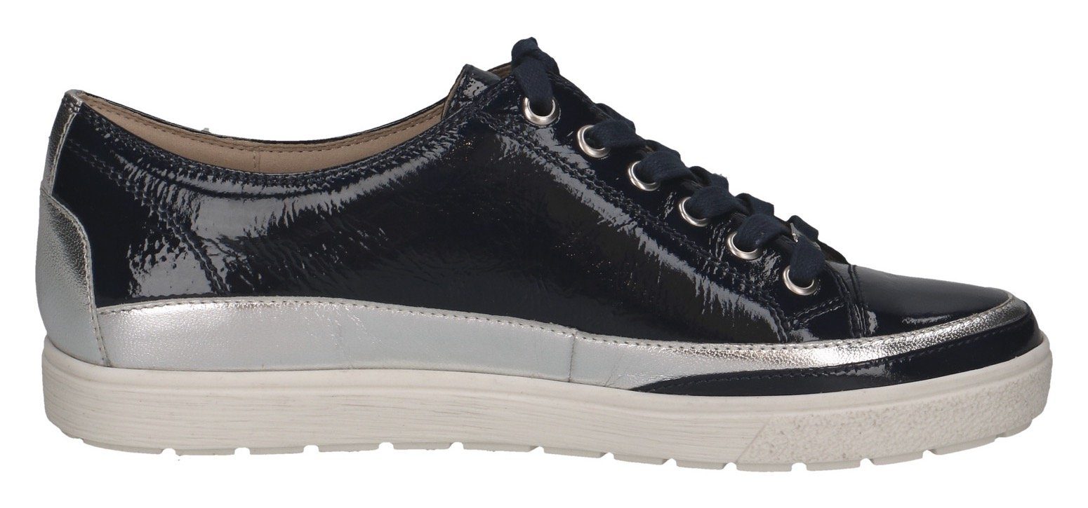 Caprice Plateausneakers , vrijetijdsschoen, halfschoen, veterschoen met gepolsterde schacht