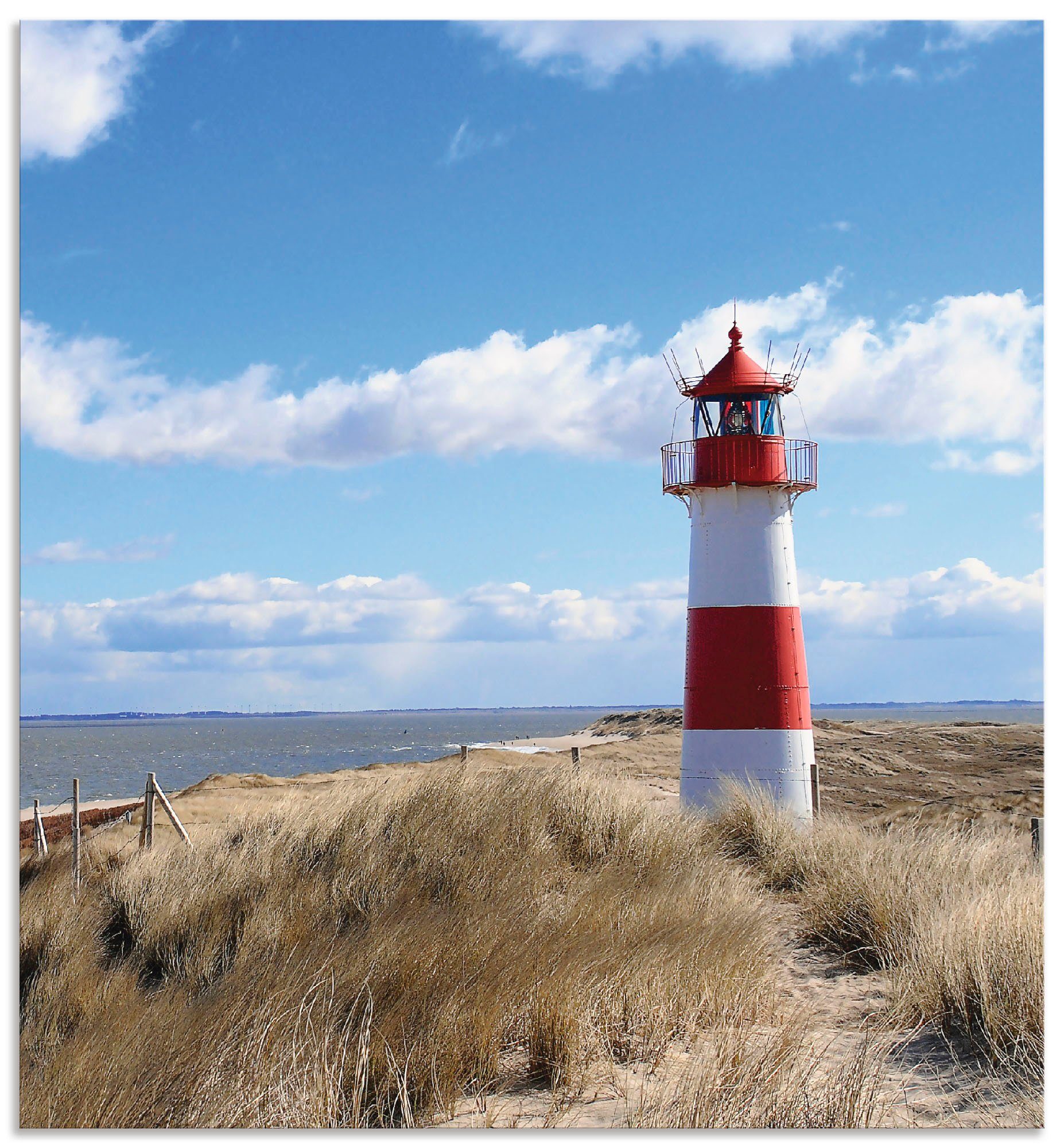 Artland Keukenwand Vuurtoren Sylt zelfklevend in vele maten - spatscherm keuken achter kookplaat en spoelbak als wandbescherming tegen vet, water en vuil - achterwand, wandbekledin