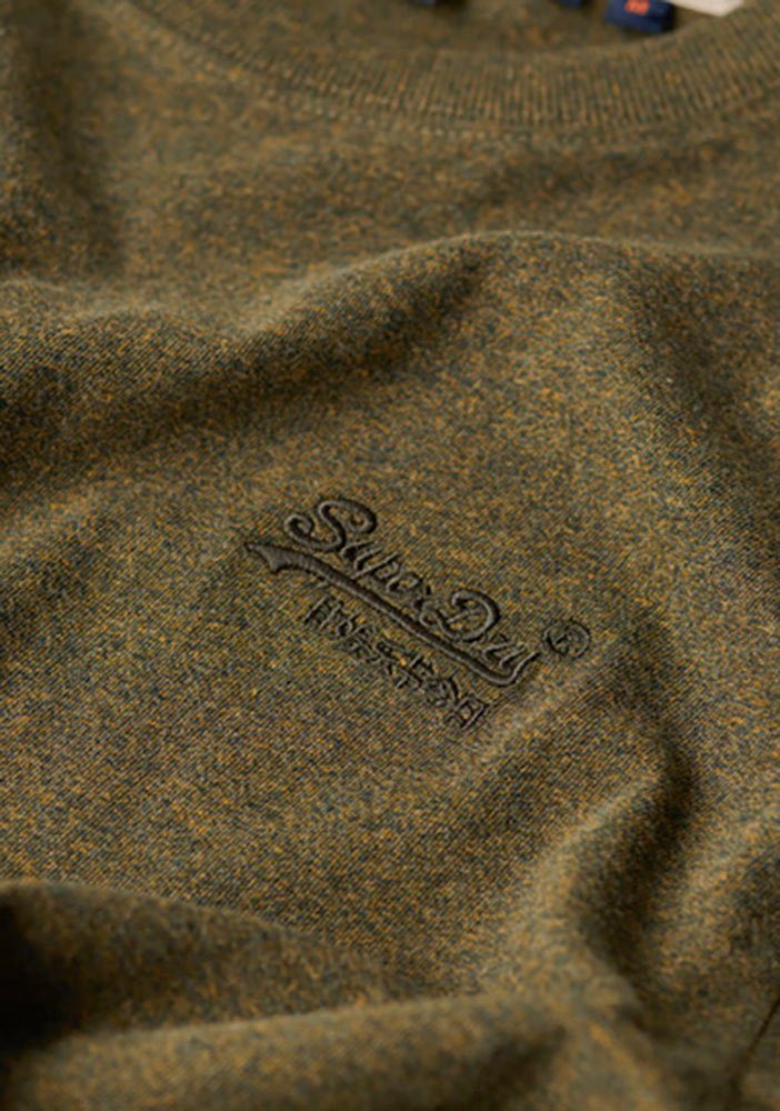 Superdry Shirt met ronde hals ESSENTIAL LOGO EMB TEE
