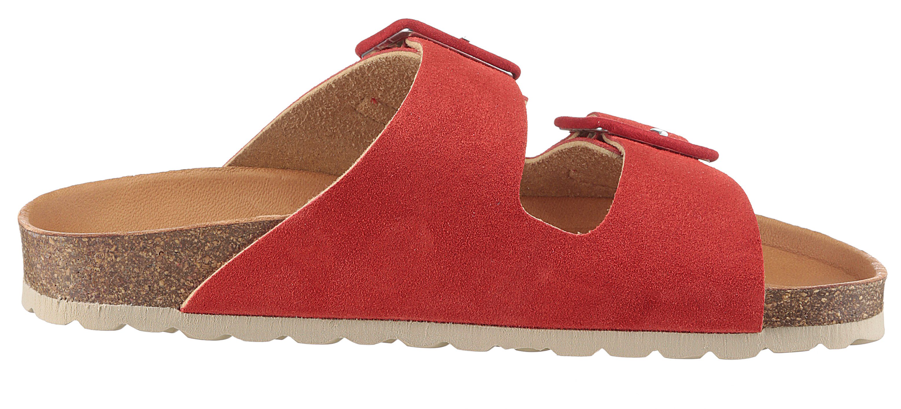 VERBENAS Slippers Randell Velour , zomerschoen, slippers, huisschoen, vakantieschoen met zacht voetbed