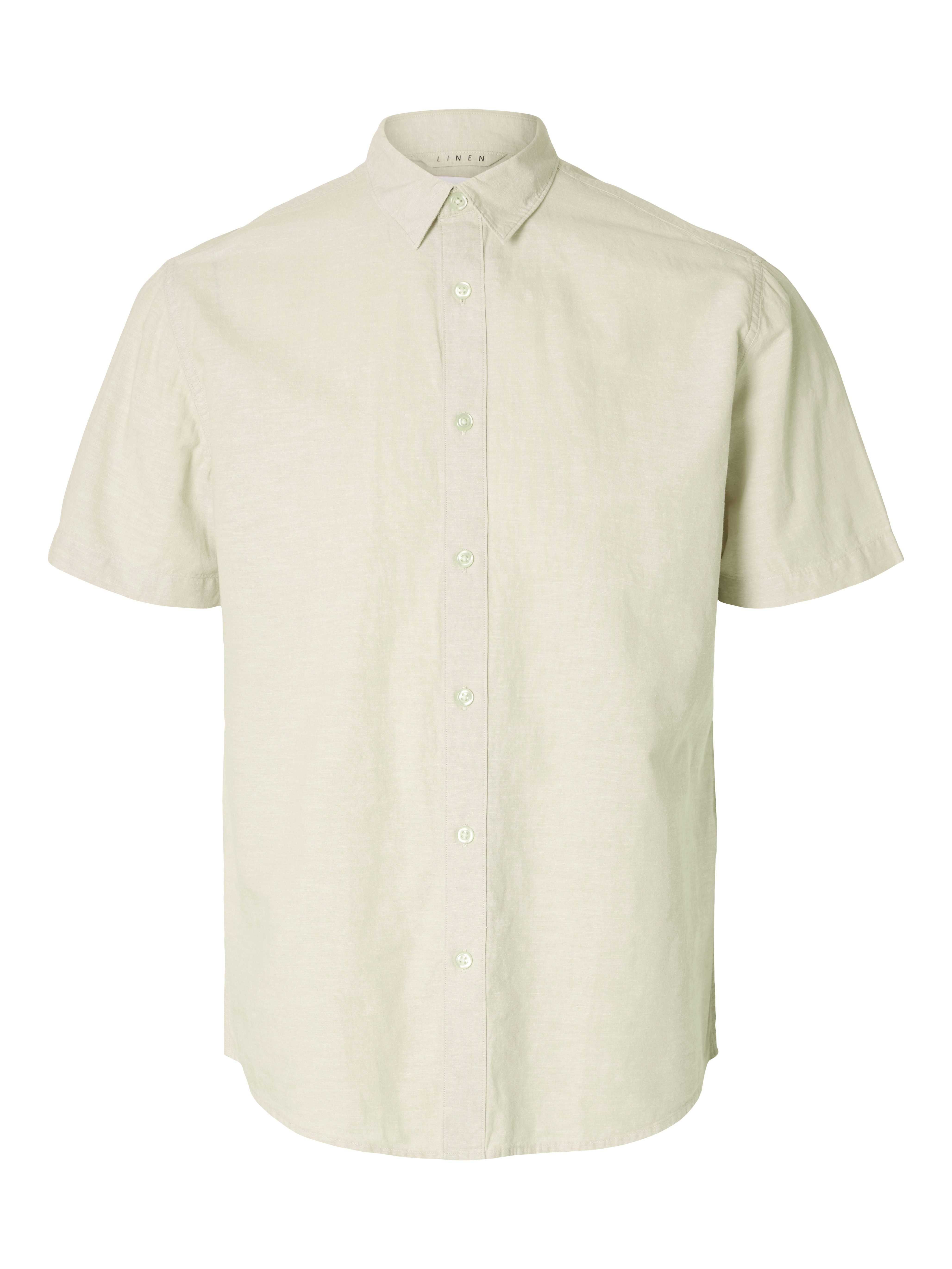 SELECTED HOMME Overhemd met korte mouwen SLHREG-SUN SHIRT SS NOOS