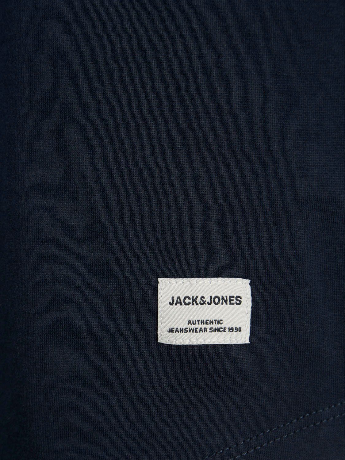 Jack & Jones PlusSize T-shirt NOA TEE met een afgeronde zoom, t/m maat 6xl