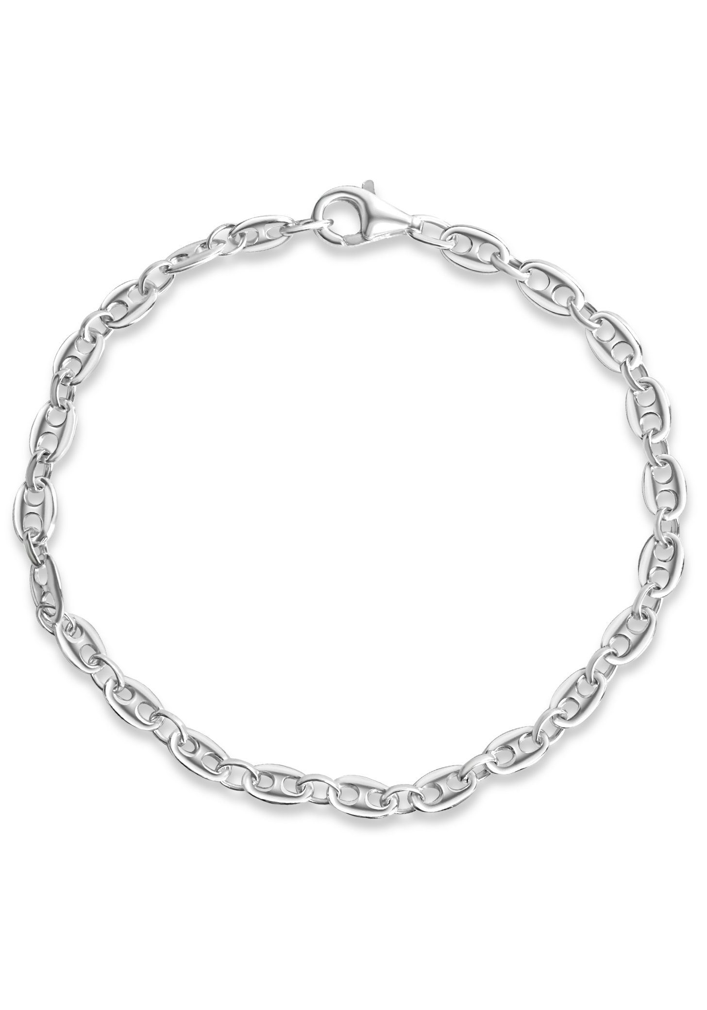 Firetti Armband Sieraad cadeau zilver 925 armband armketting schipanker heren armbanden maat 19 zilver(kleur)
