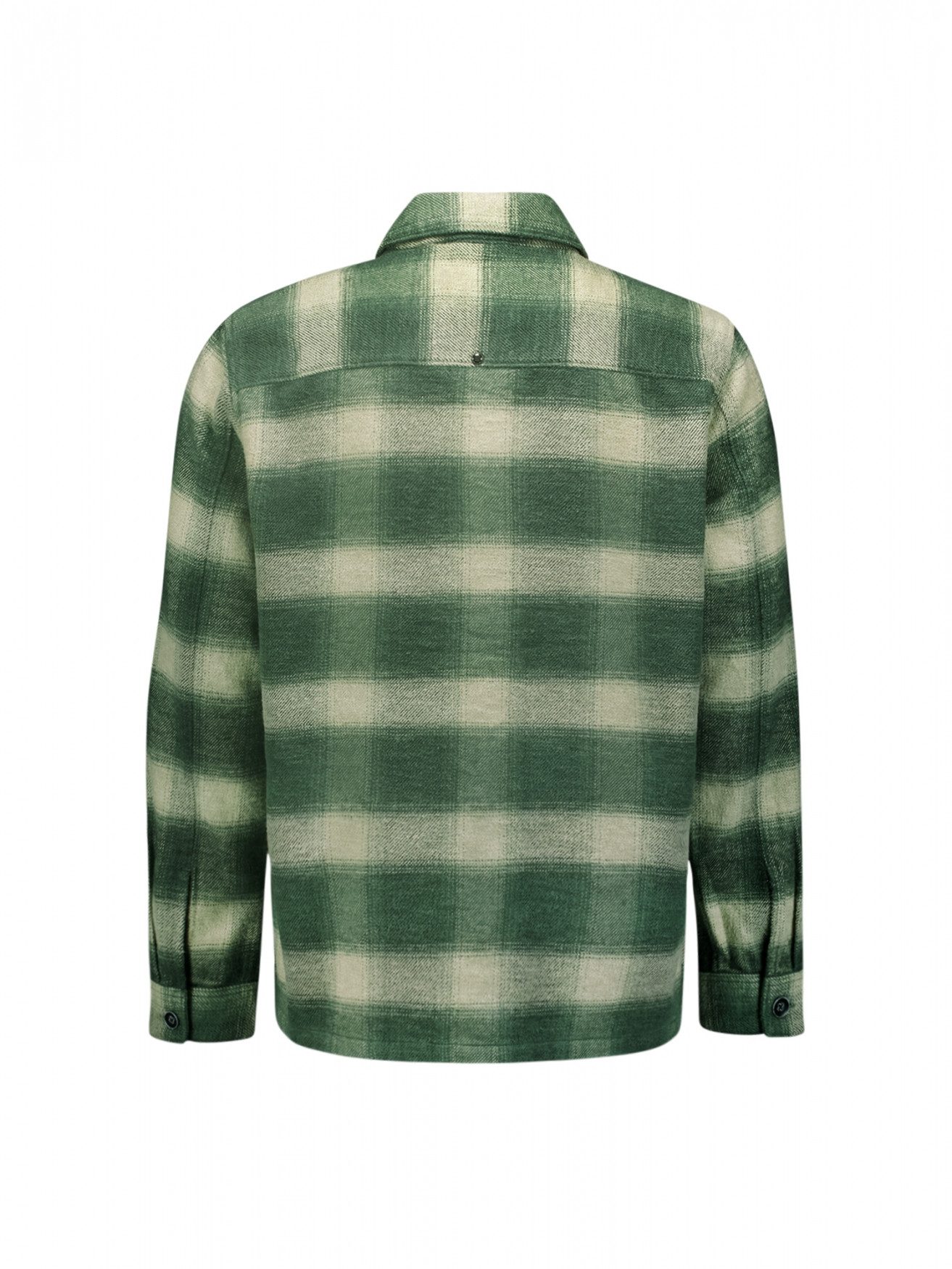 NO EXCESS Shirt met lange mouwen Overshirt in ruitontwerp