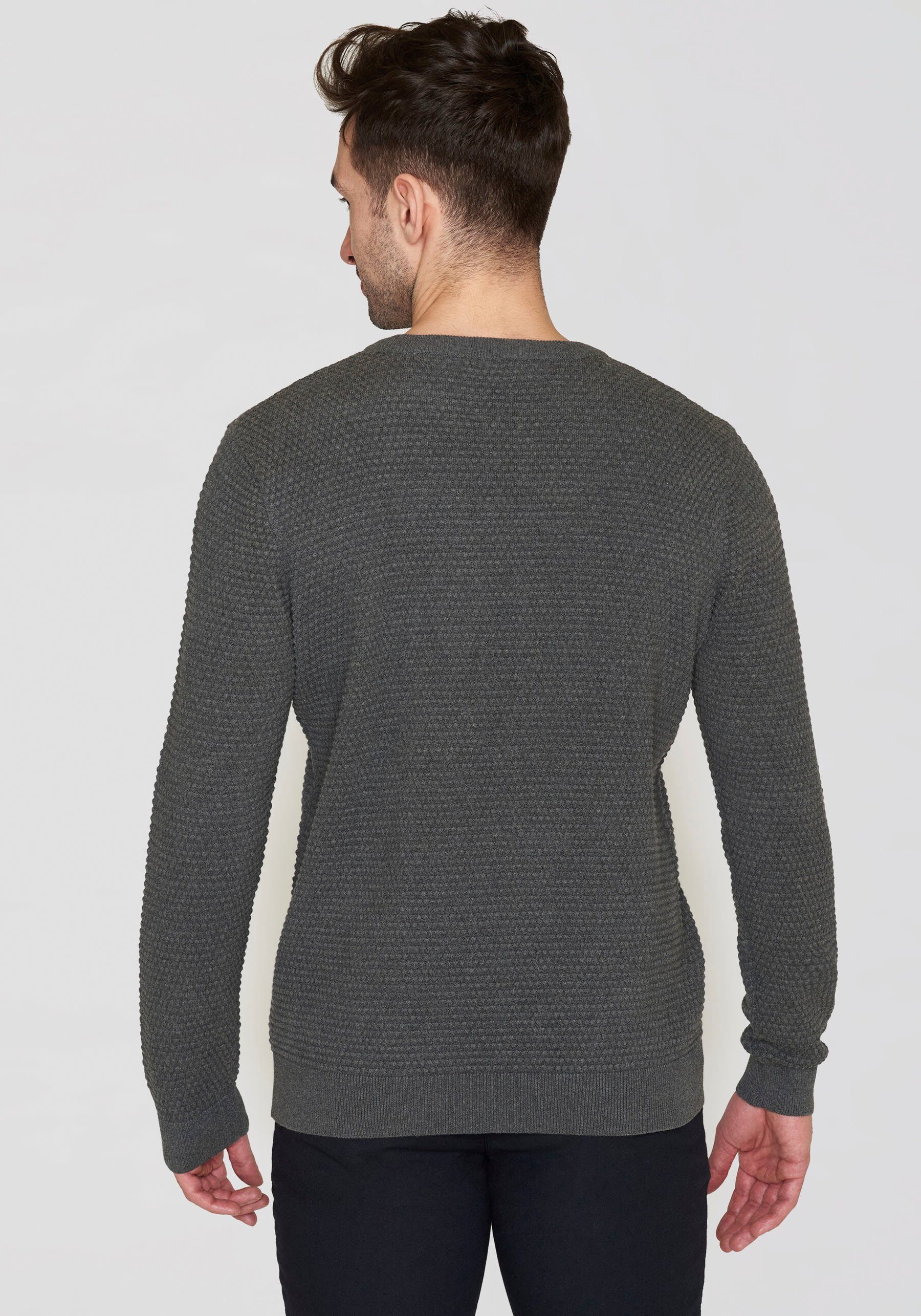 KnowledgeCotton Apparel Trui met ronde hals VAGN regular