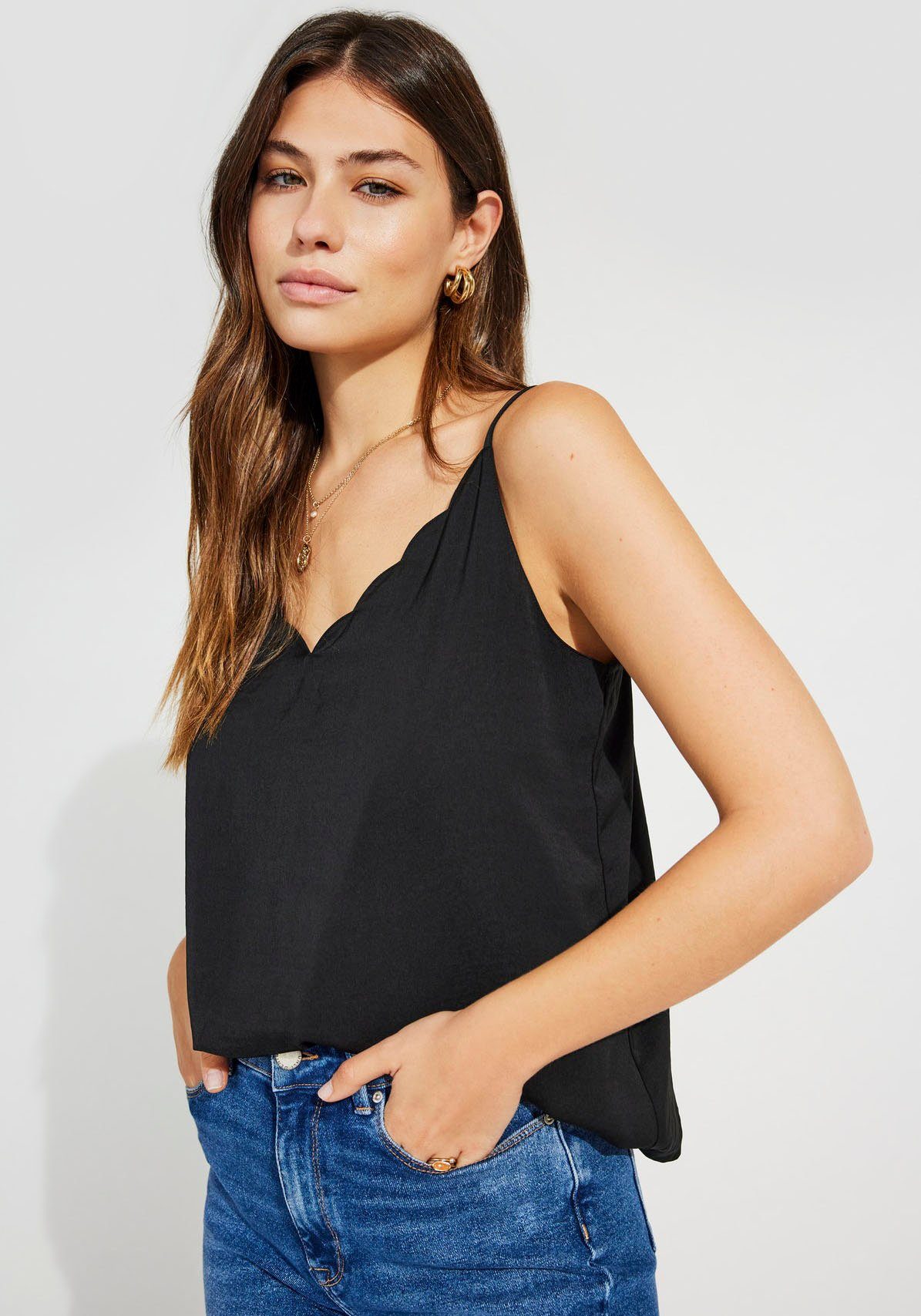 Only Top met spaghettibandjes ONLDEBBIE SINGLET