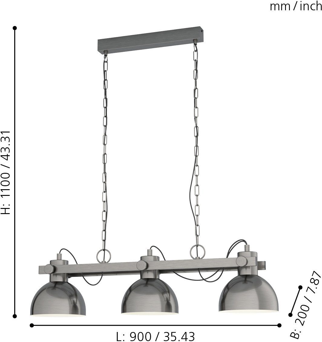 EGLO Hanglamp LUBENHAM 1 Hanglicht, Hanglamp Nu Online Kopen | OTTO