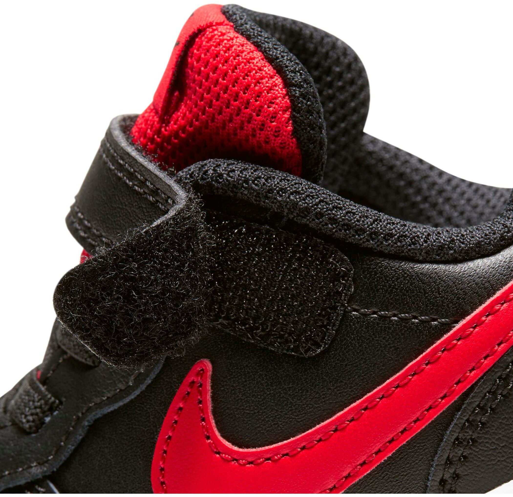 Nike Sportswear Sneakers COURT BOROUGH LOW 2 voor kinderen, met ontwerp geïnspireerd door de air force 1