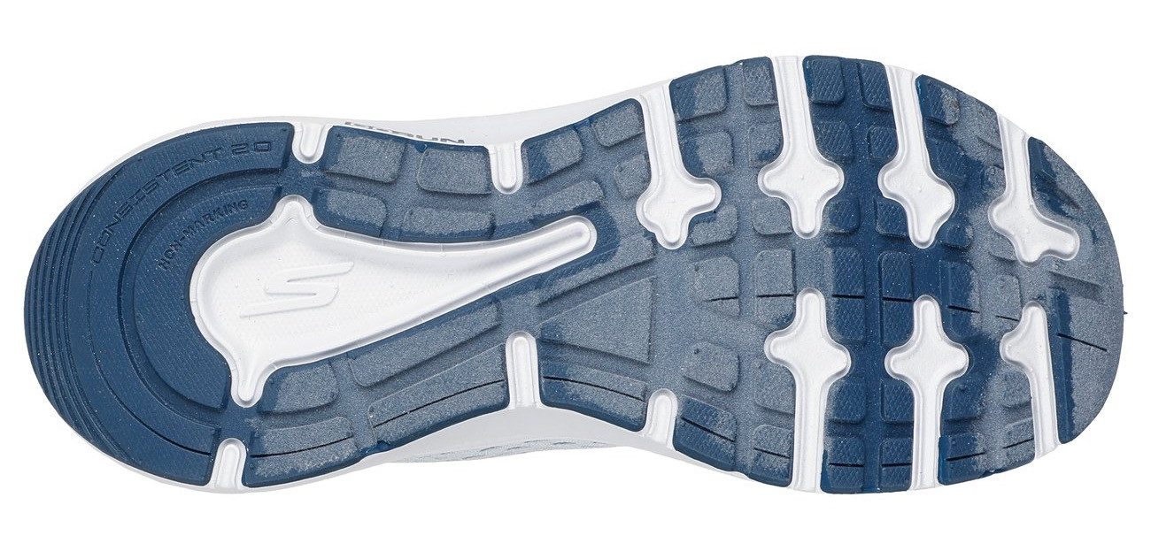 Skechers Sneakers GO RUN CONSISTENT 2.0 , veterschoenen met gepolsterde zool, maat sjabloon om te downloaden
