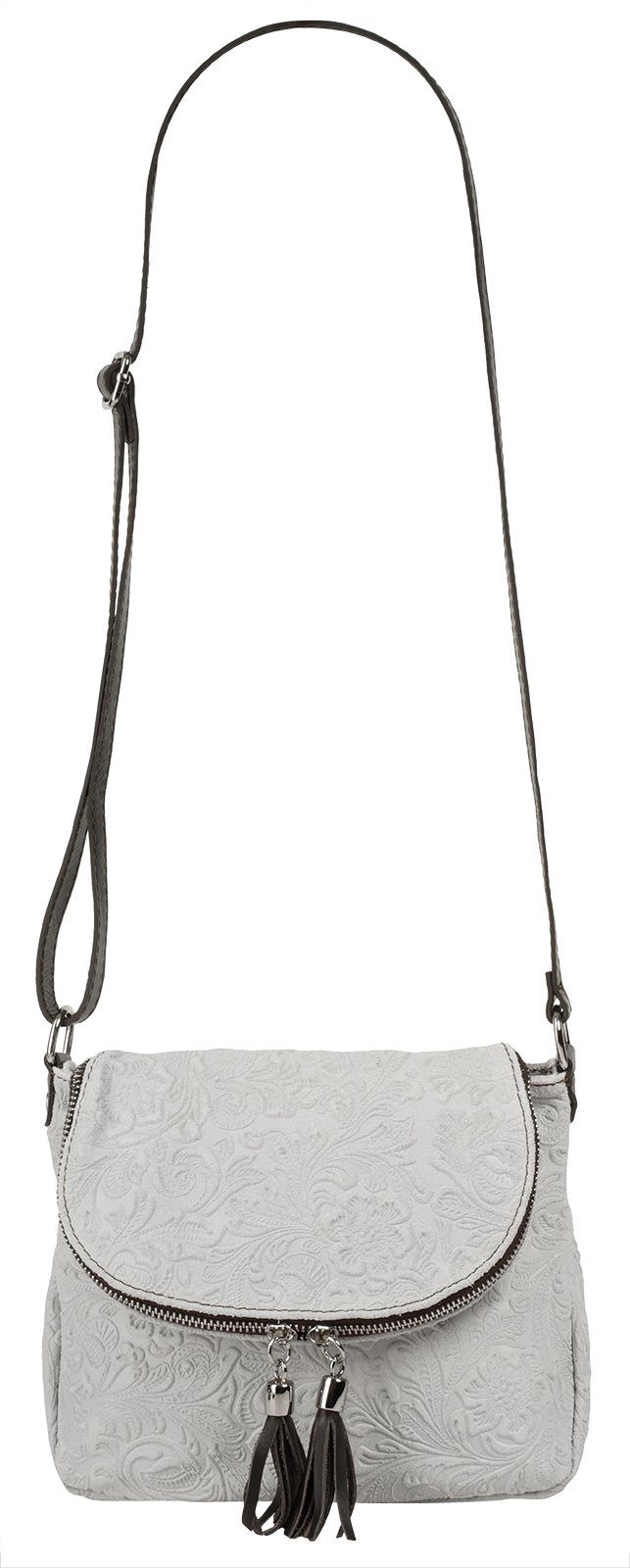 Samantha Look Schoudertas echt leer, made in italy