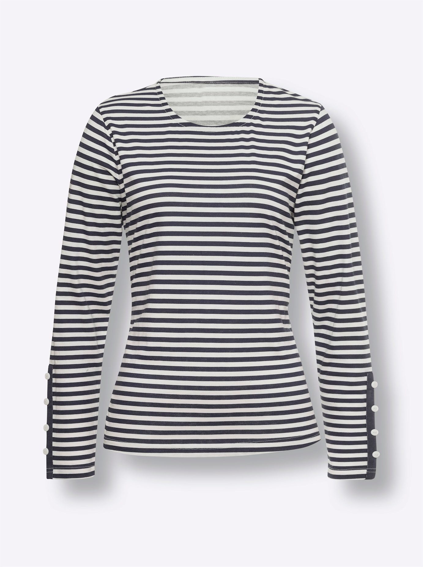 Classic Basics T-shirt Gestreept shirt (1-delig)