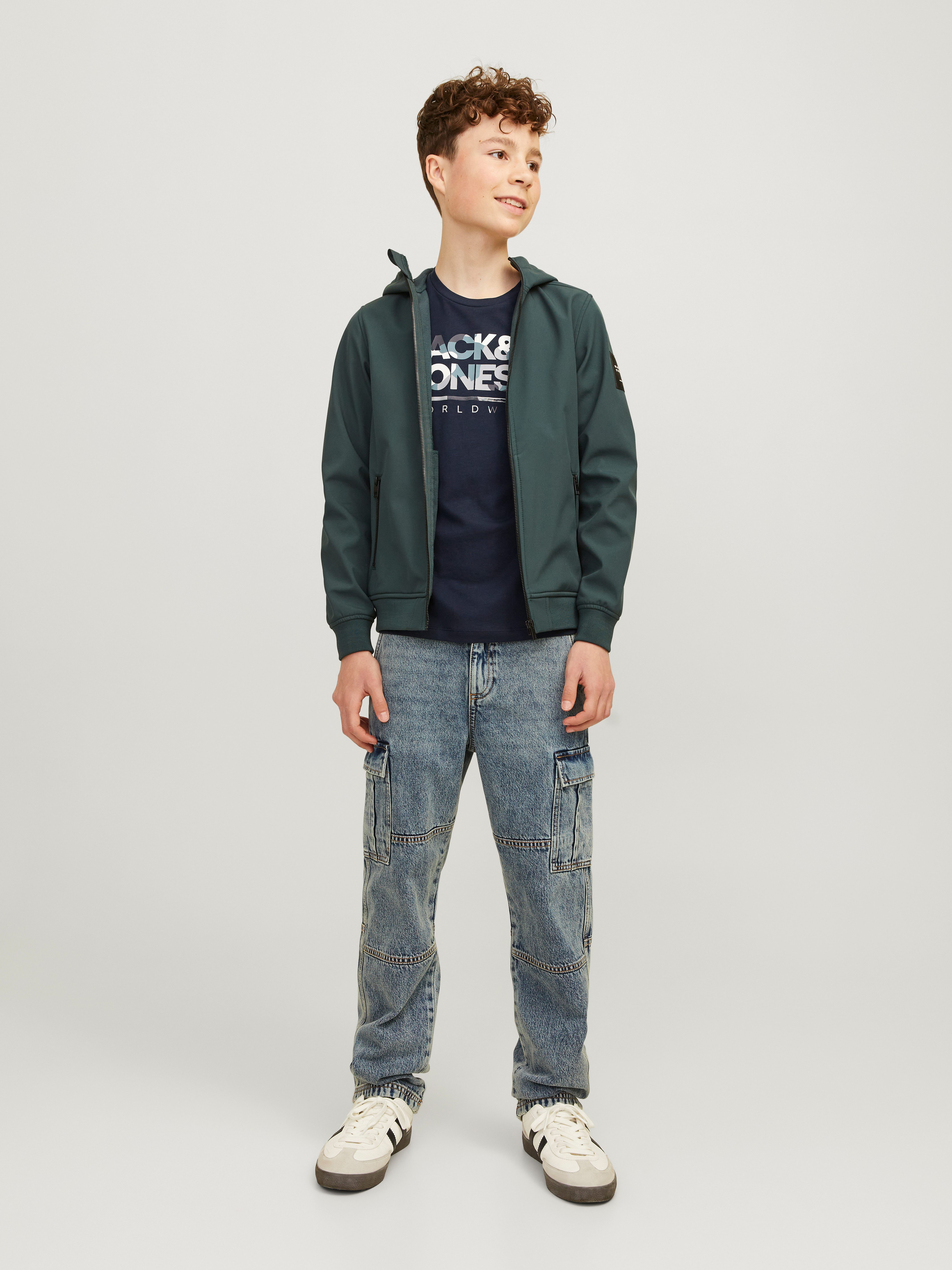 Jack & Jones Junior T-shirt JJLUKE TEE SS CREW NECK JNR