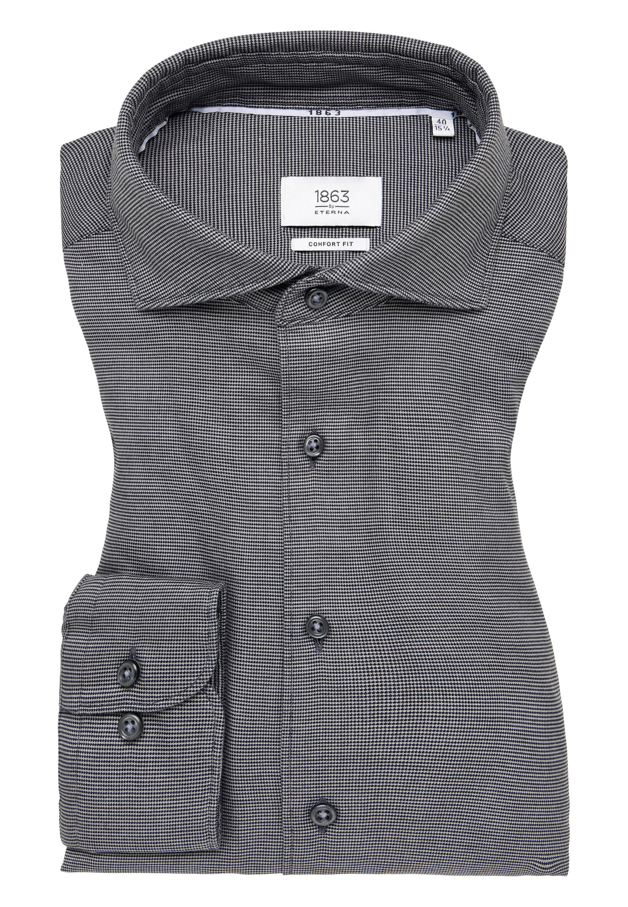 Eterna Overhemd met lange mouwen Comfort fit EASY IRON (gemakkelijk te strijken)