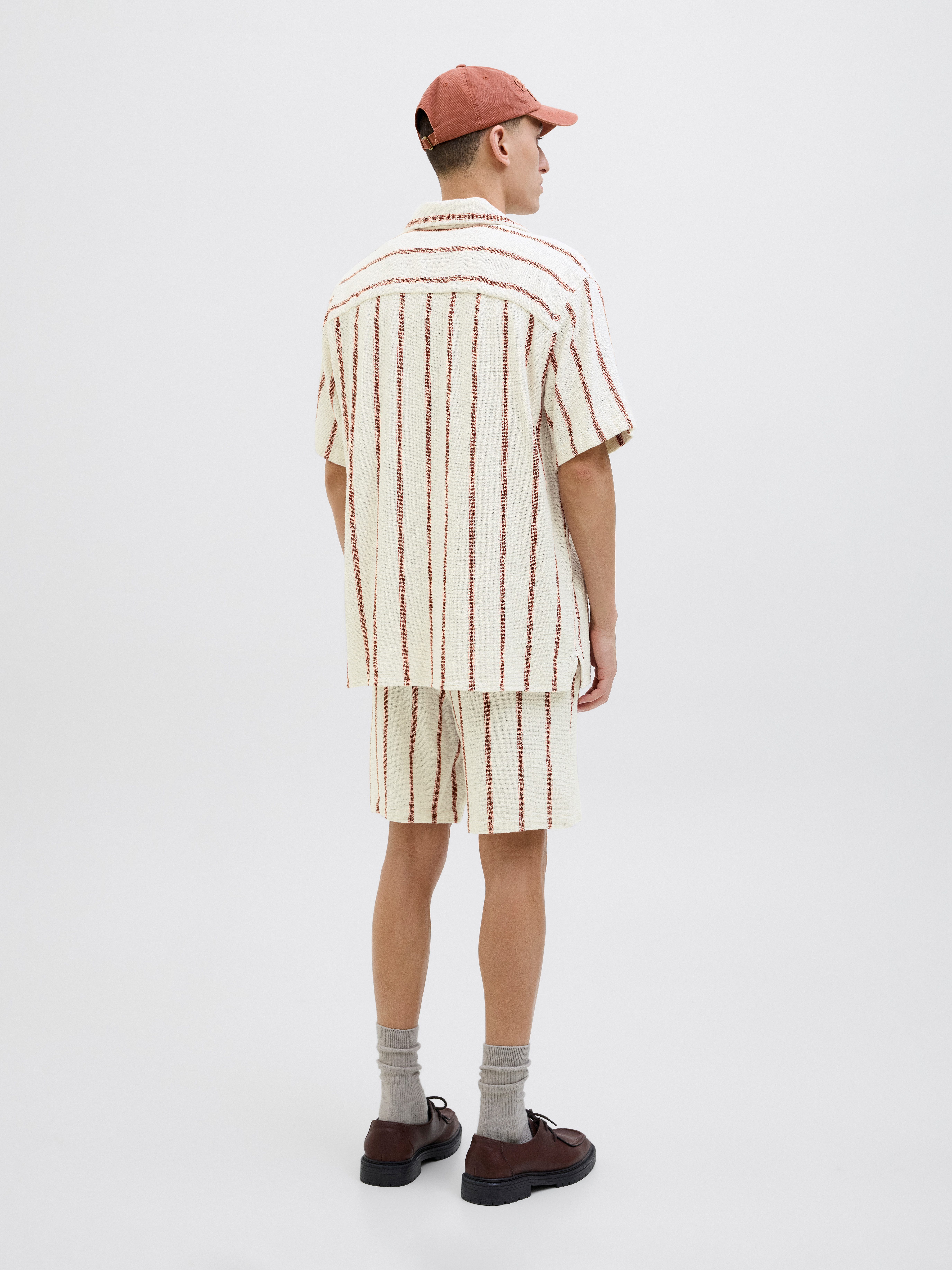 Jack & Jones Overhemd met korte mouwen JORCOBA STRIPE RESORT SHIRT SS SN