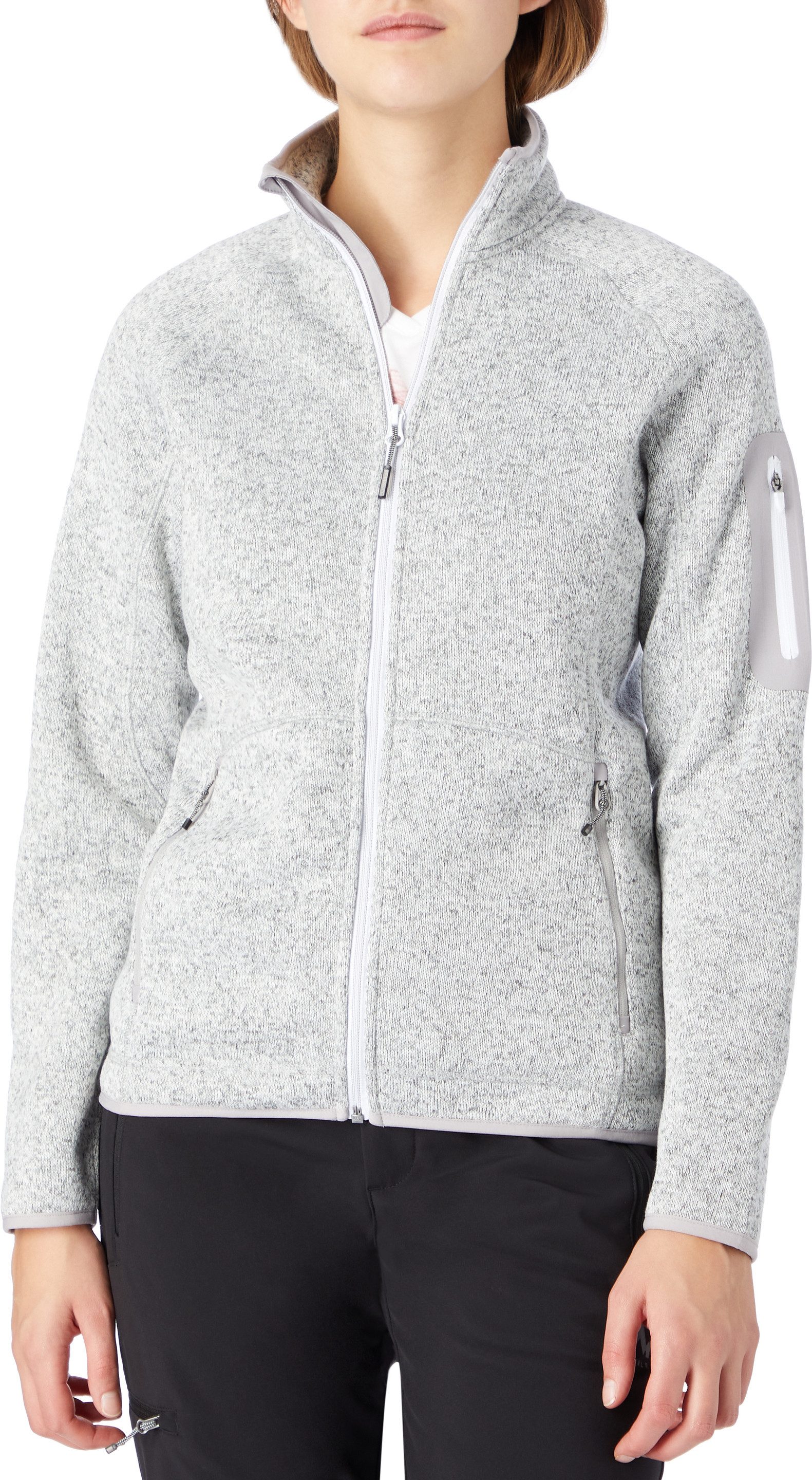 McKinley Fleecejack Dames onderjack Skeena wms dames fleece vesten maat 36 wit