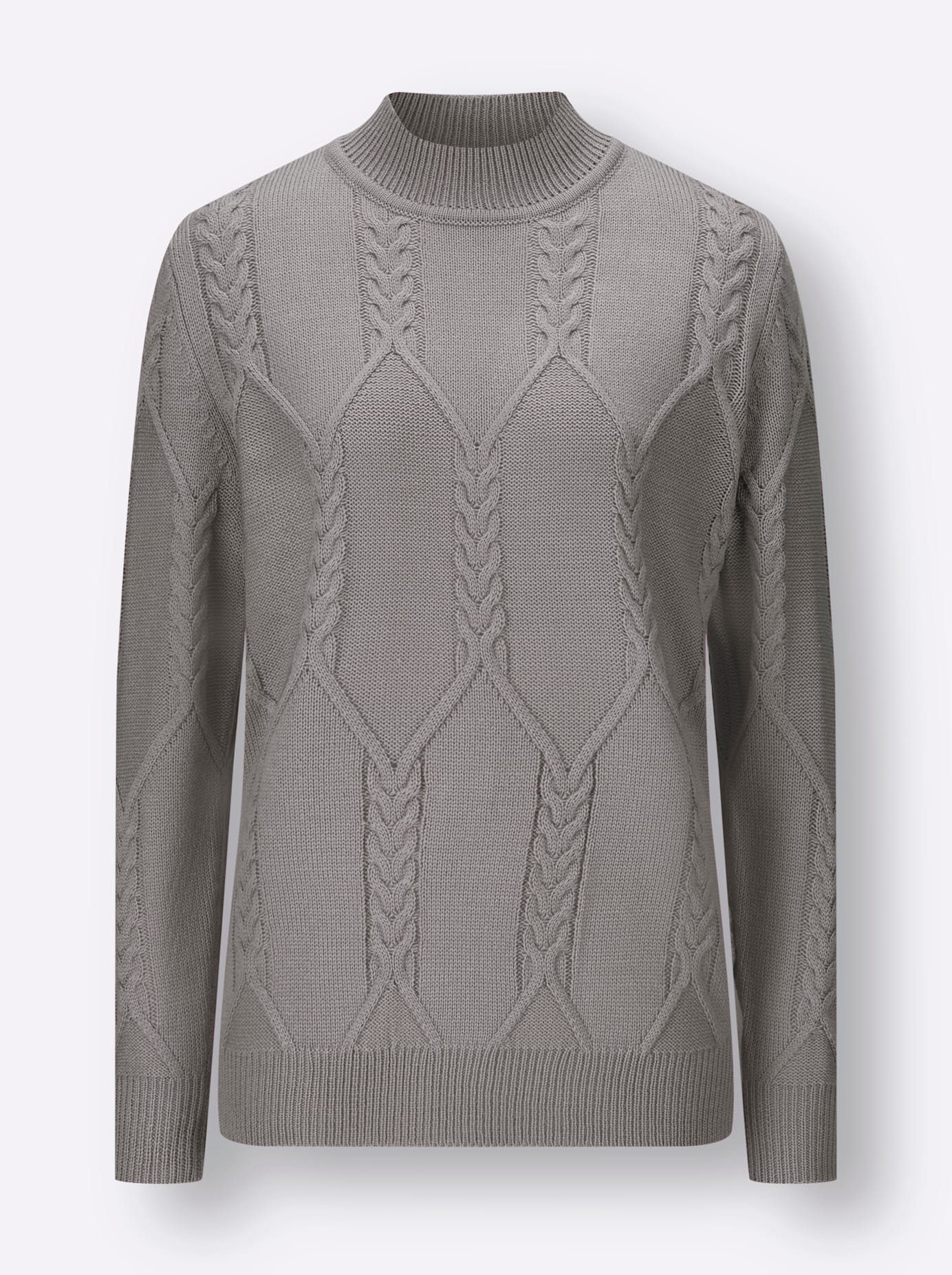 Classic Basics Gebreide Trui met opstaande kraag