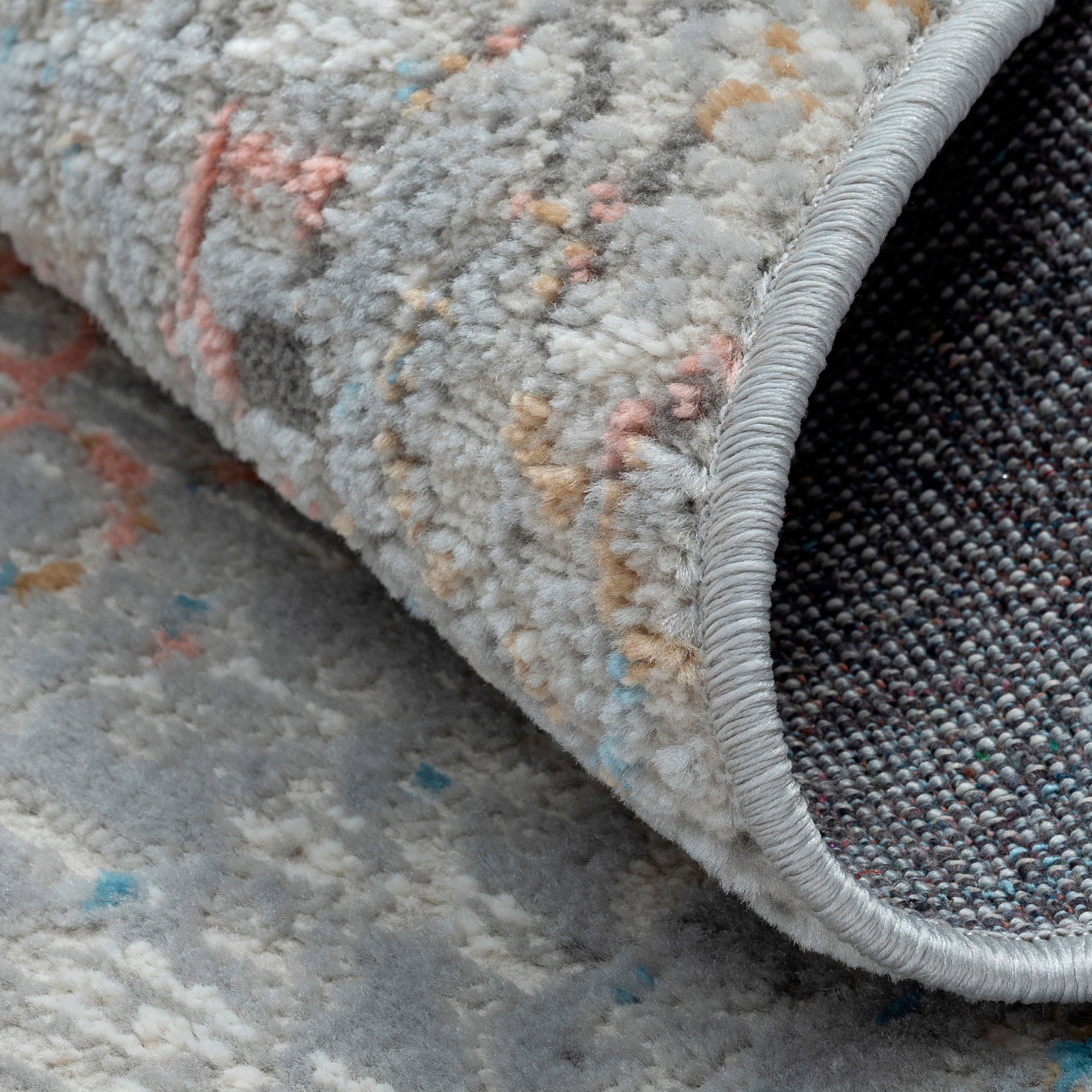 Myflair Möbel & Accessoires Vloerkleed My Roots Kortpolig, retro-ontwerp, bijzonder zacht door microvezel
