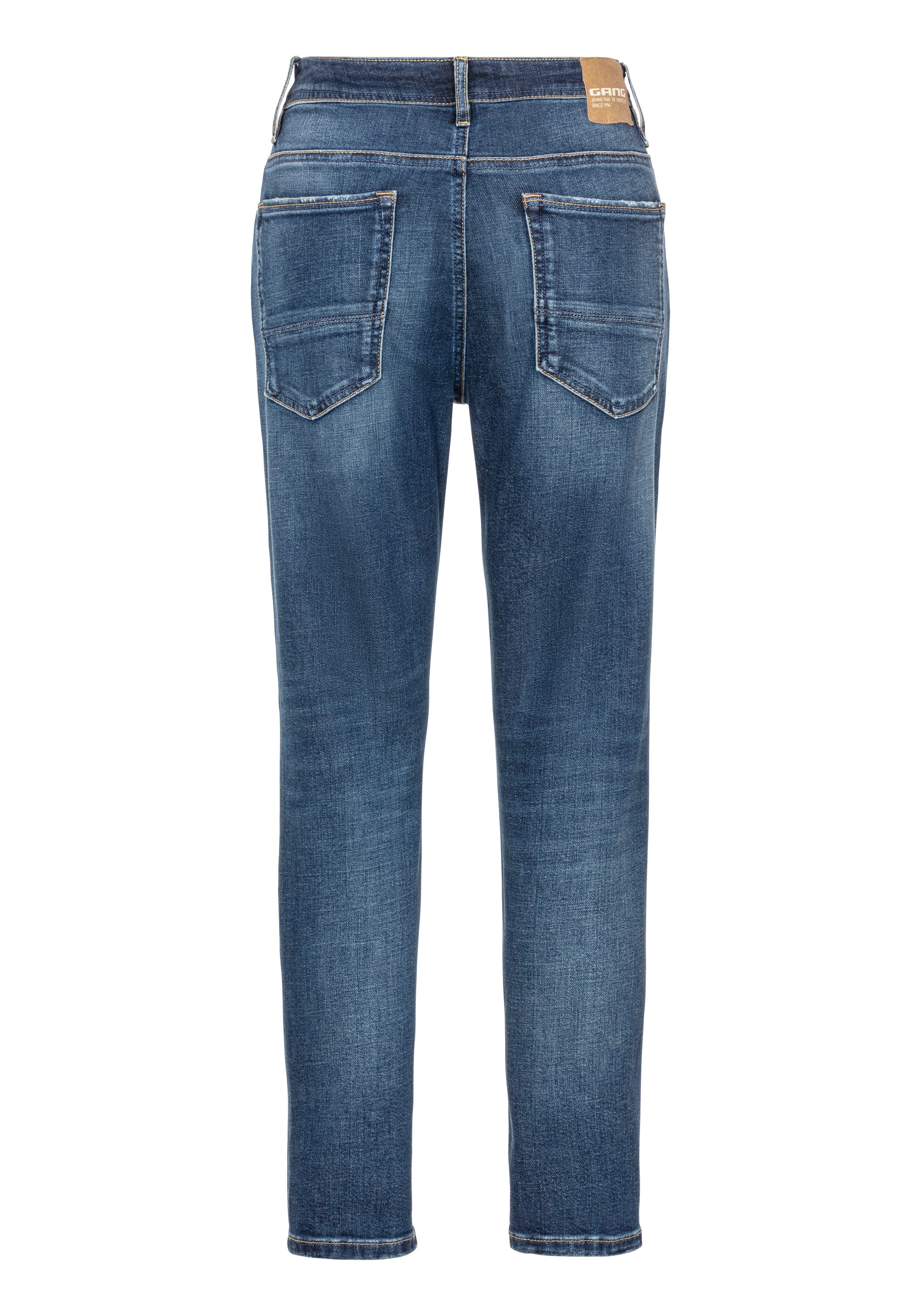 GANG Boyfriendjeans 94NICA CROPPED met rechte en verkorte broekspijpen