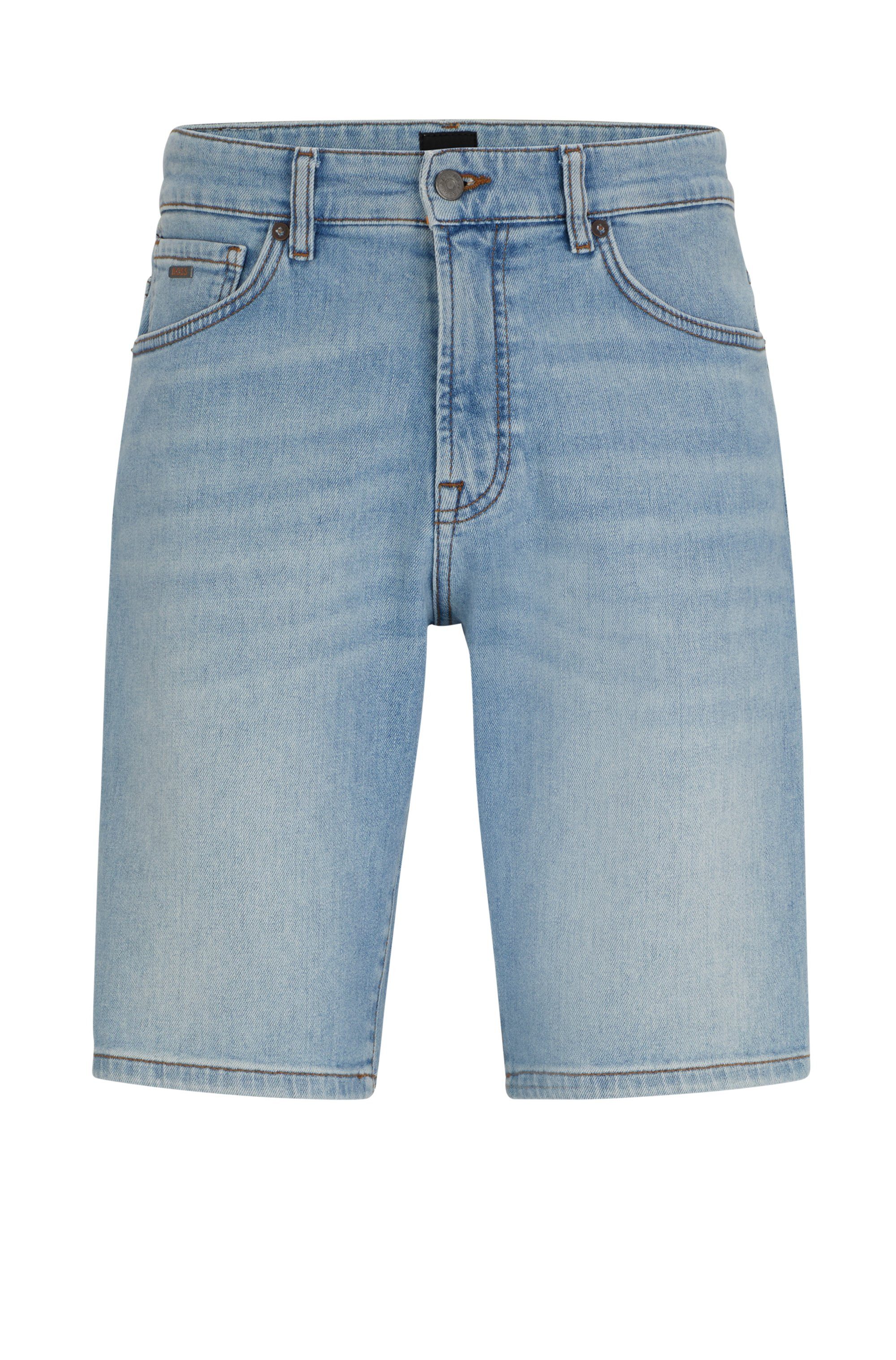 Boss Orange Short Re.Maine-Shorts BC 1 heren bermuda broeken maat 40 blauw