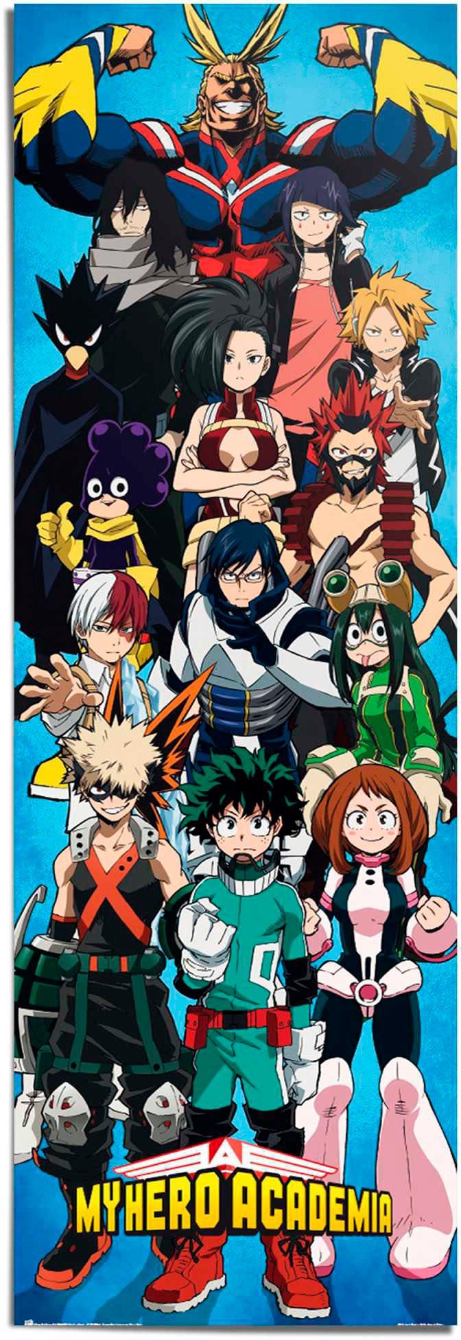 Reinders! Poster My Hero Academia - Cast