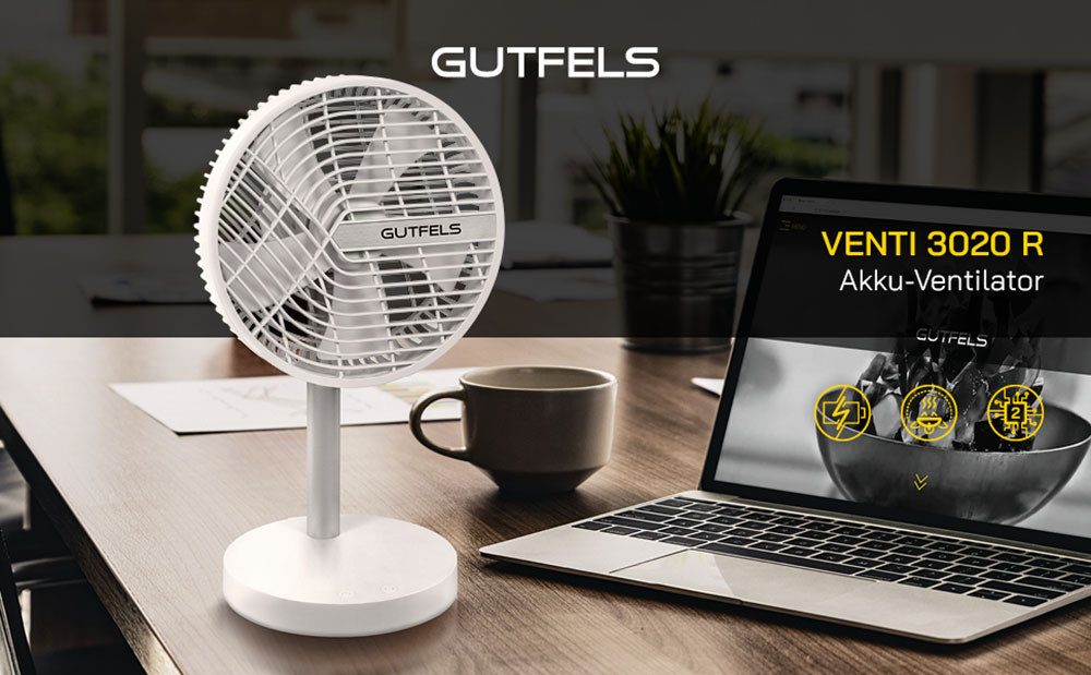 Gutfels Tafelventilator »VENTI 3020 R«
