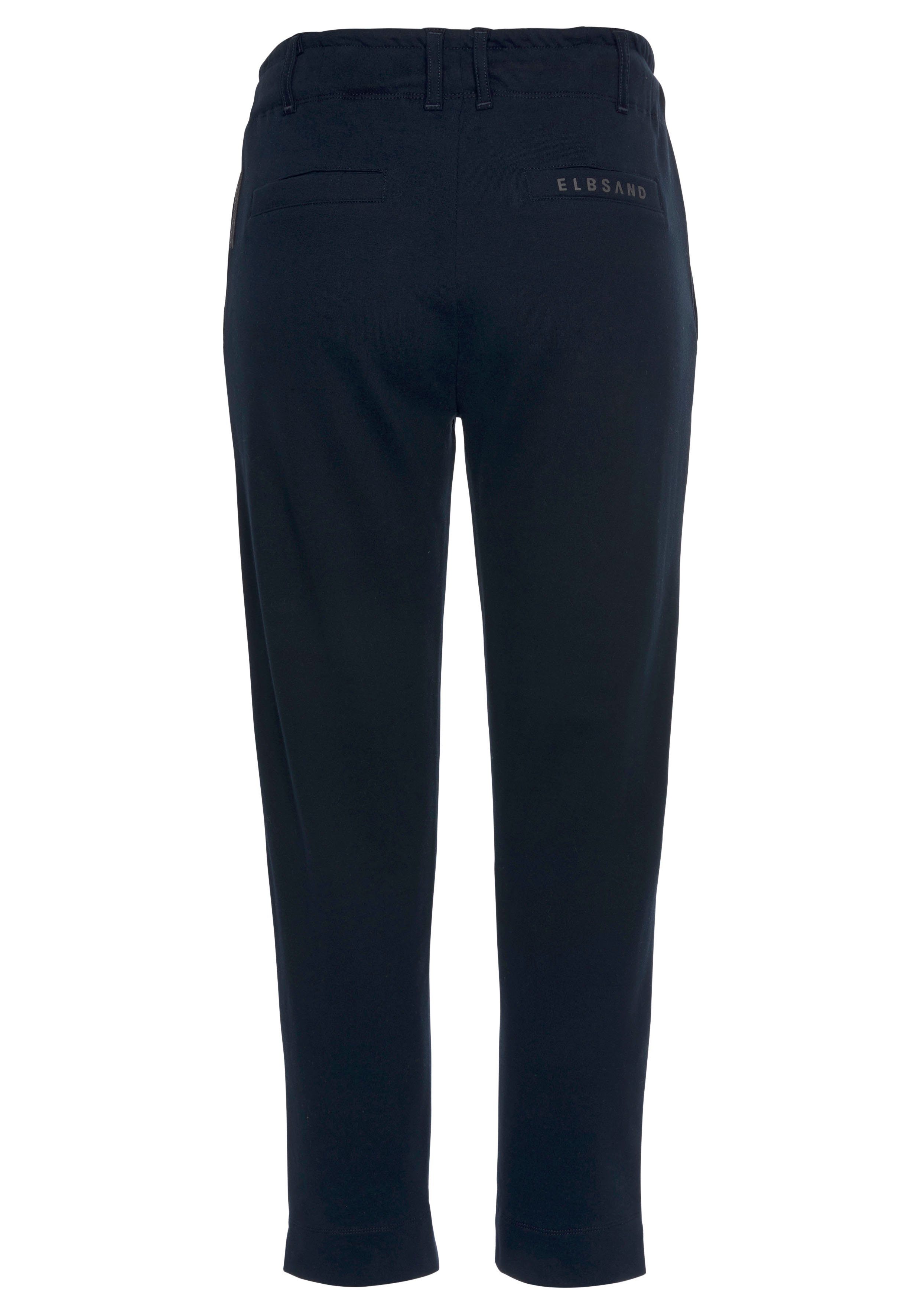 Elbsand 7/8-broek Ivalo van sweatstof, joggingbroek, loungebroek, casual look