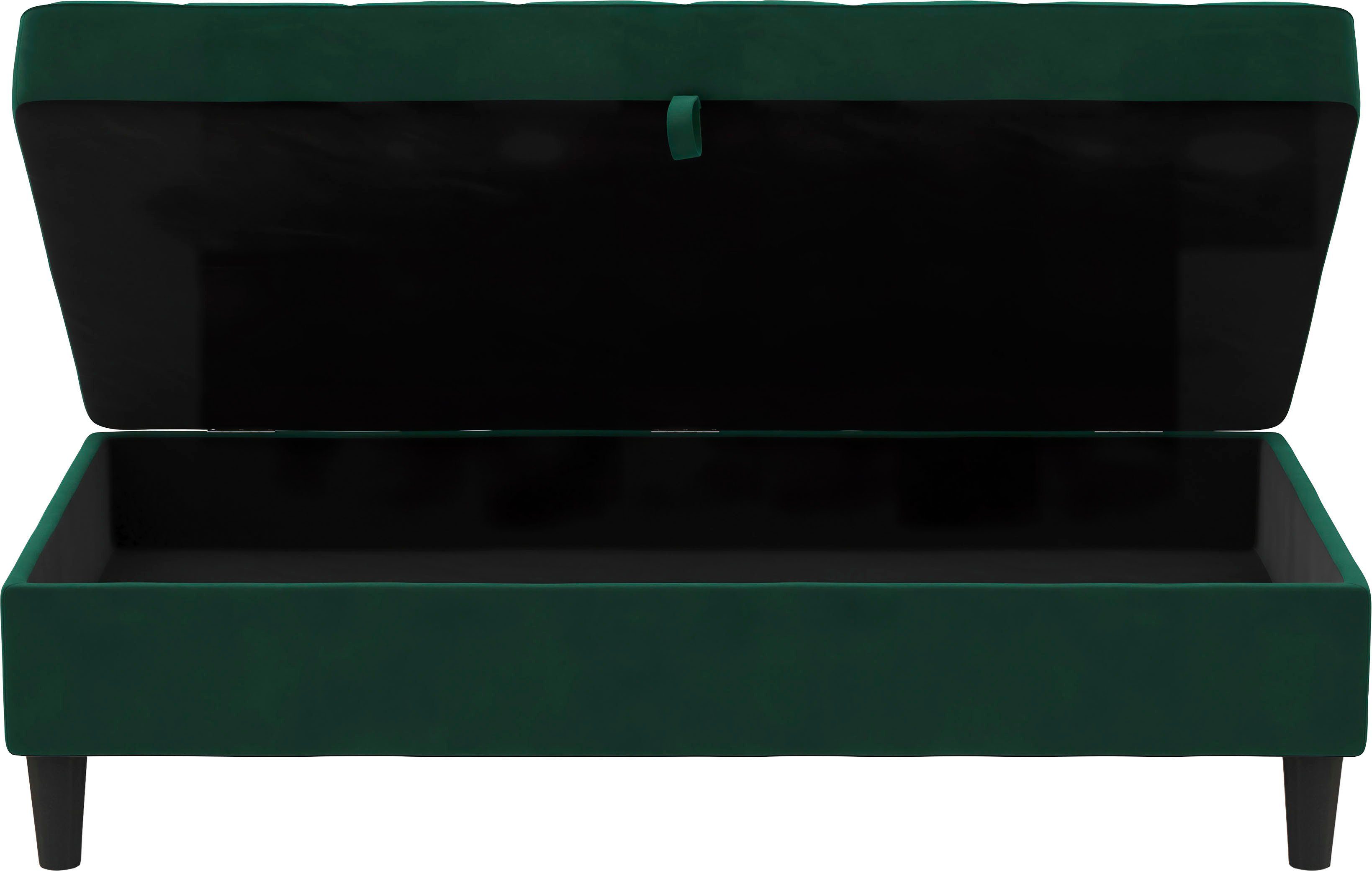 Dorel Home Hocker met bergruimte Presley Hocker met bergruimte, vrij plaatsbaar, zithoogte 43 cm