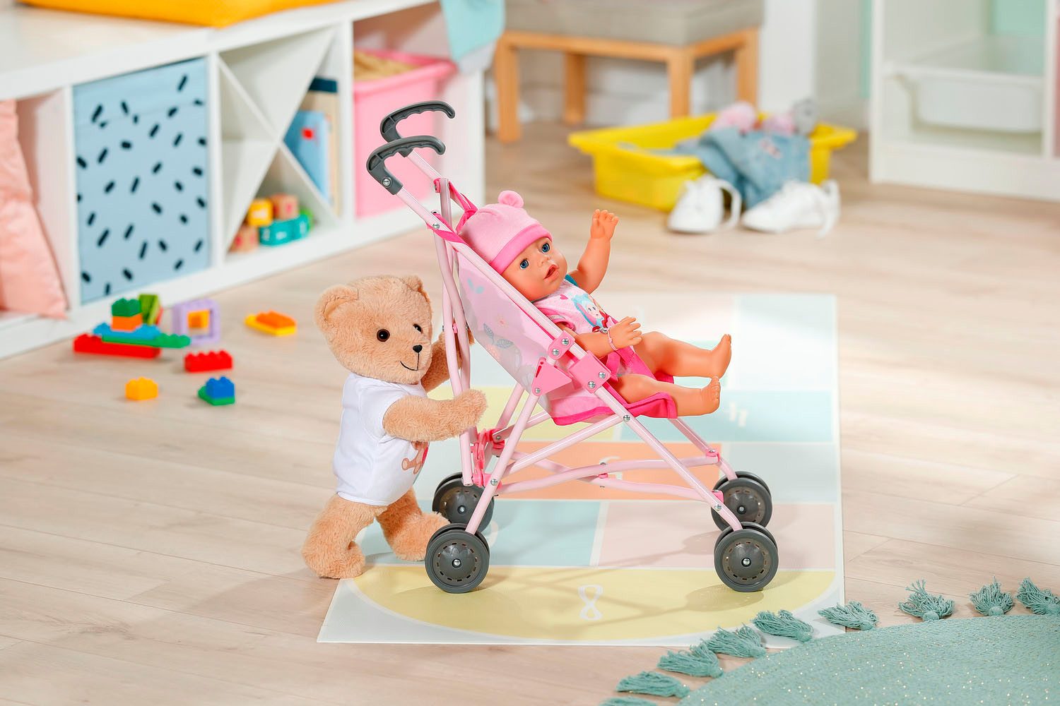 Baby Born Poppenbuggy Teddy-Design