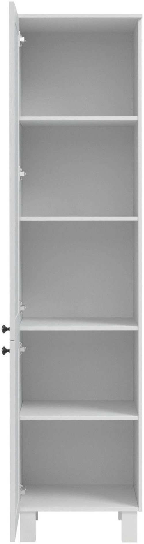 Kochstation Hoge kast KS-Osby Massief grenen, breedte 50 cm, 2 deuren, 4 legplanken (1 stuk)