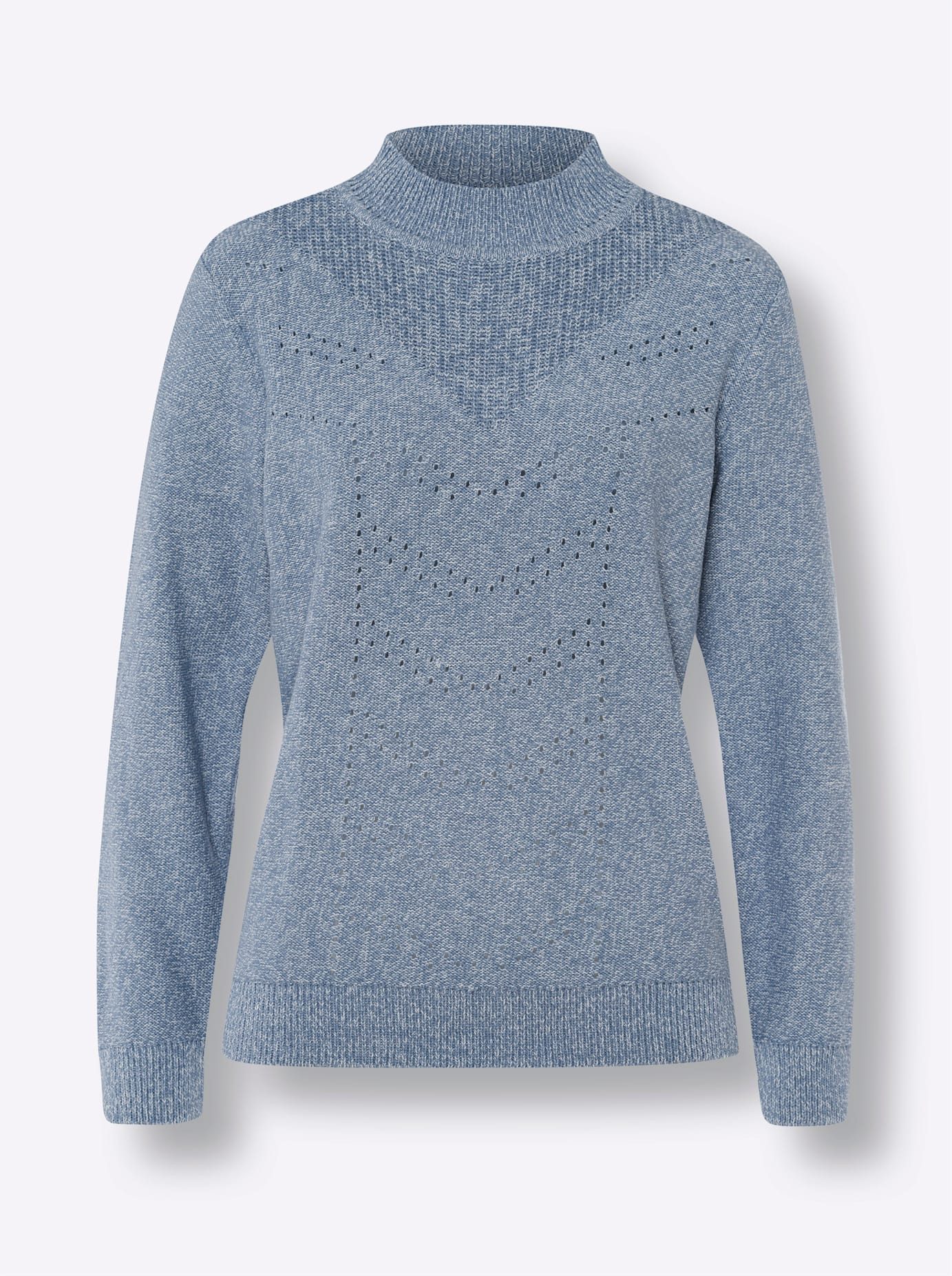 Classic Basics Gebreide Trui met opstaande kraag