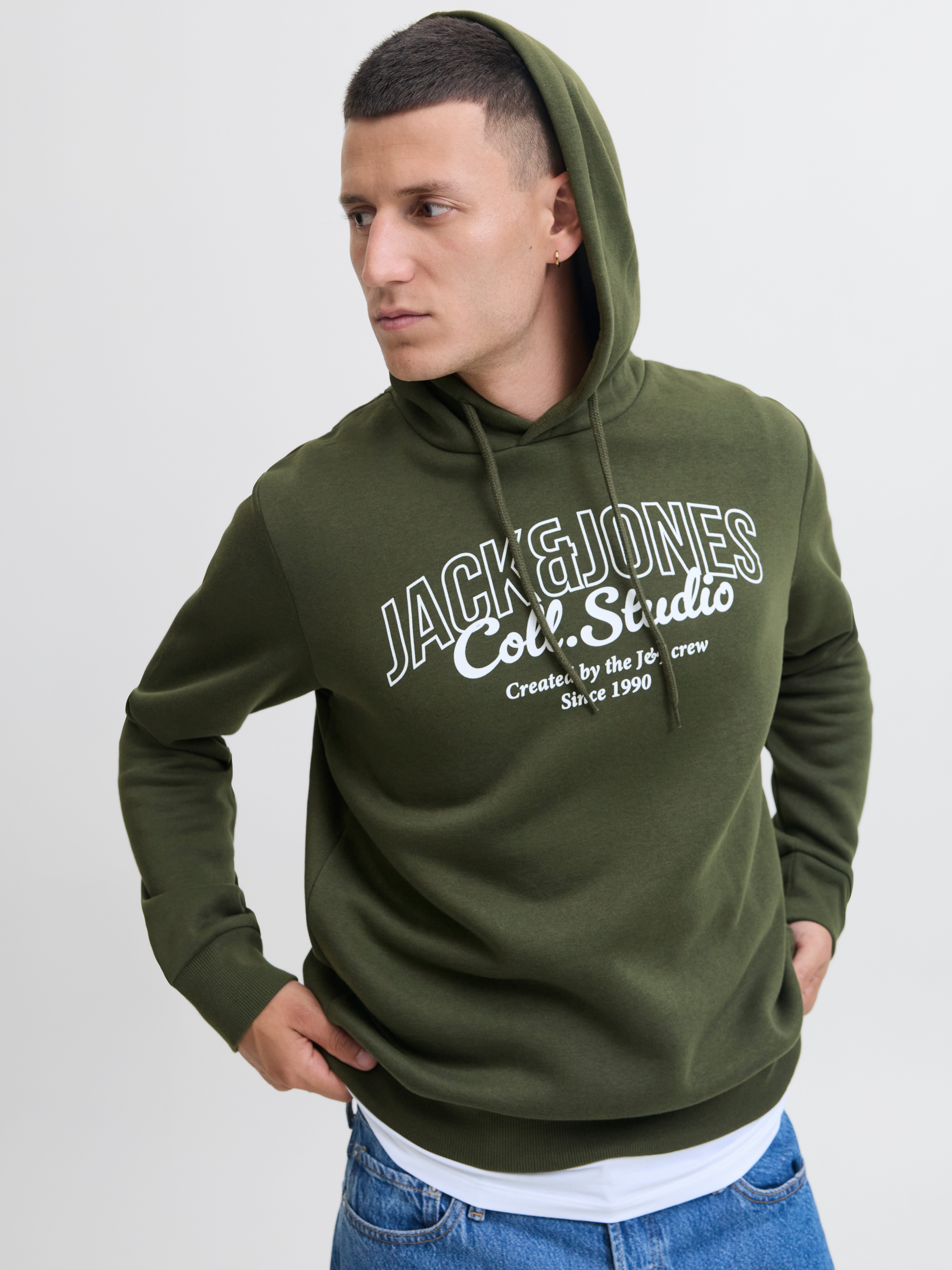 Jack & Jones Hoodie JJMAKOTO SWEAT HOOD
