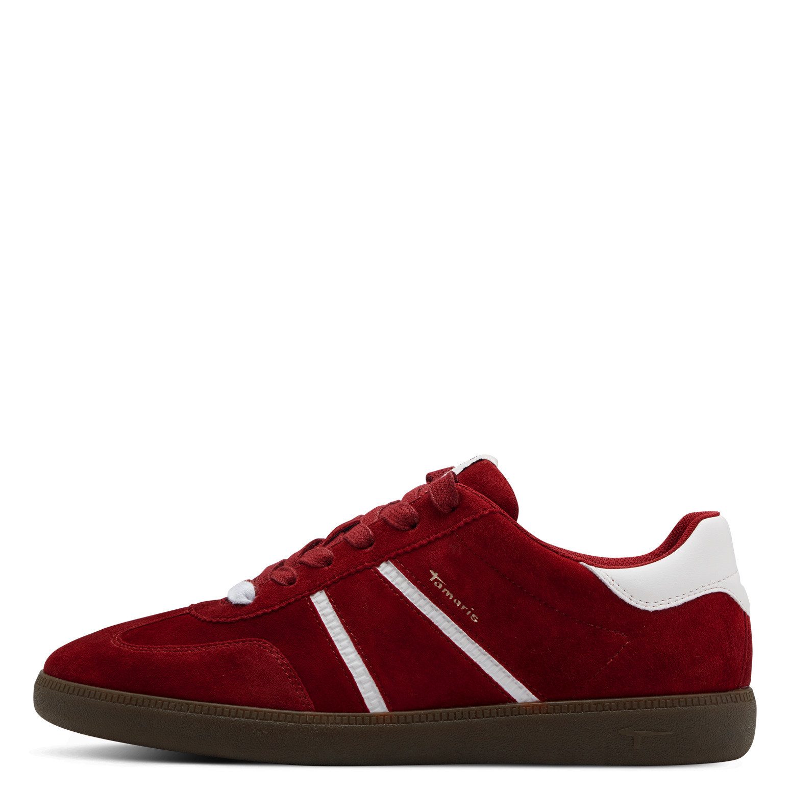 Tamaris Plateausneakers , vrijetijdsschoen, halfschoen, veterschoen met gepolsterde schacht