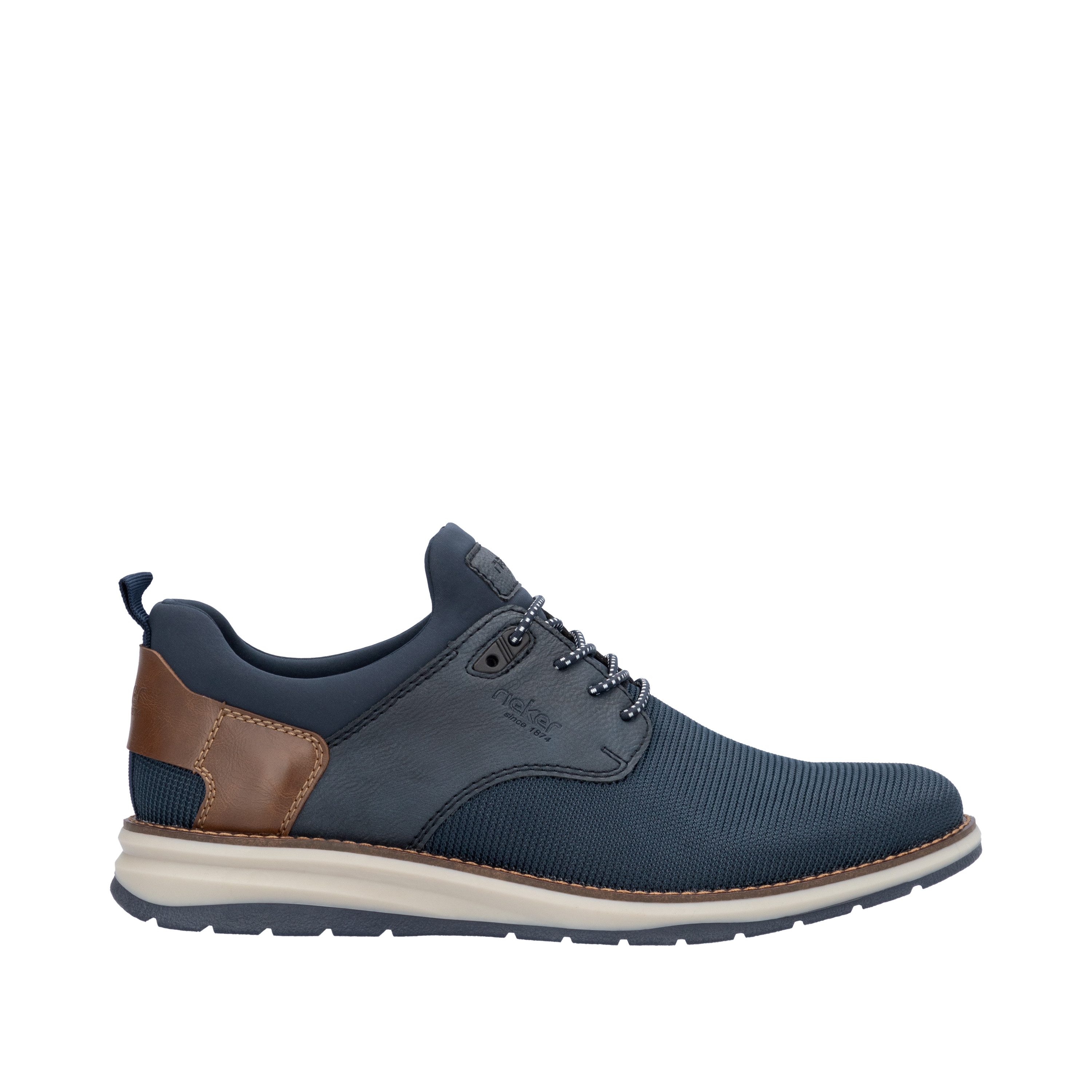 Rieker Slip-on sneakers lage schoen, vrijetijdsschoen, instapschoen met elastiek