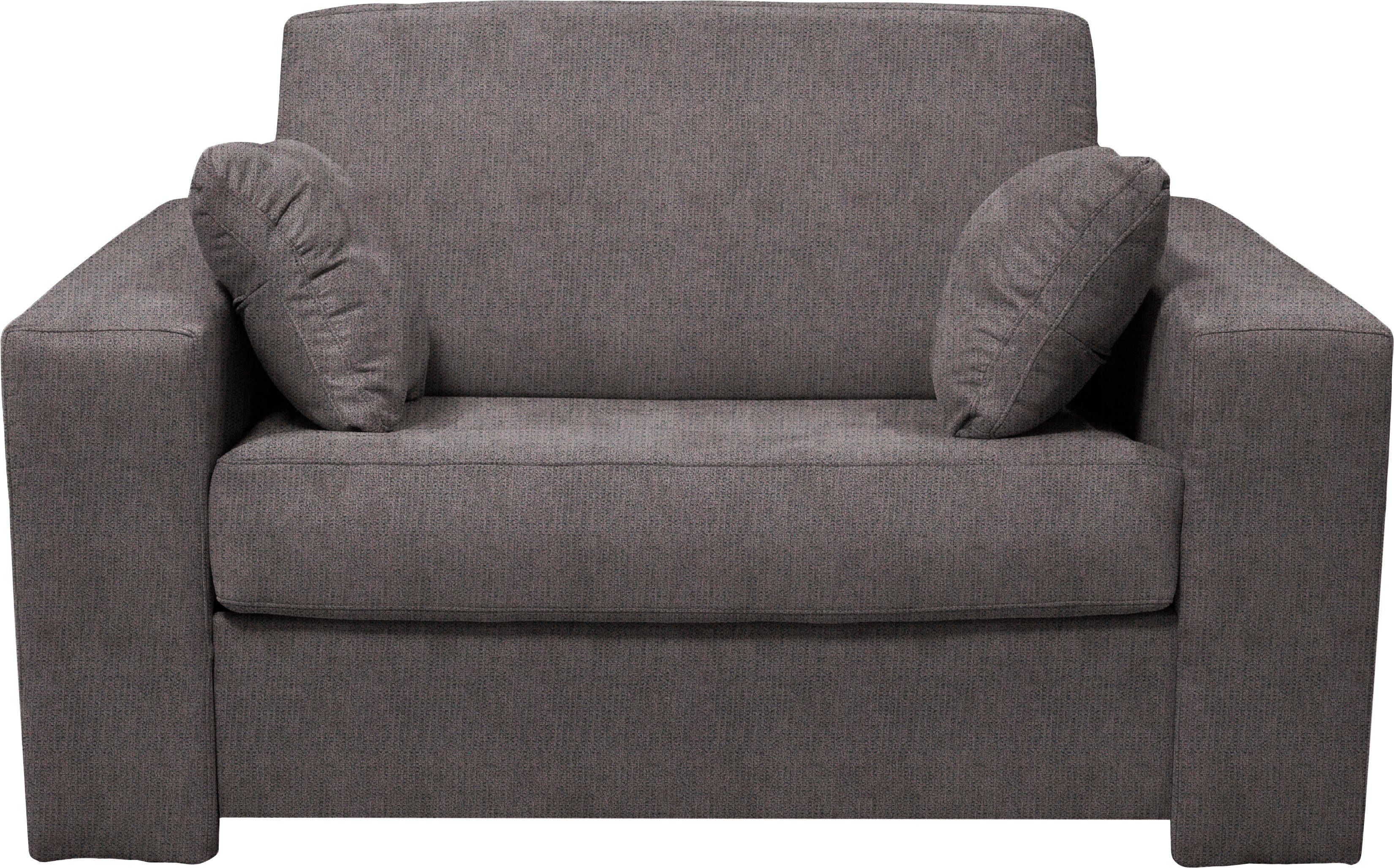 Home affaire Fauteuil Roma matras hoogte 140 cm Bedfunctie, met vering, Afmeting liggend ca. 83x198 cm