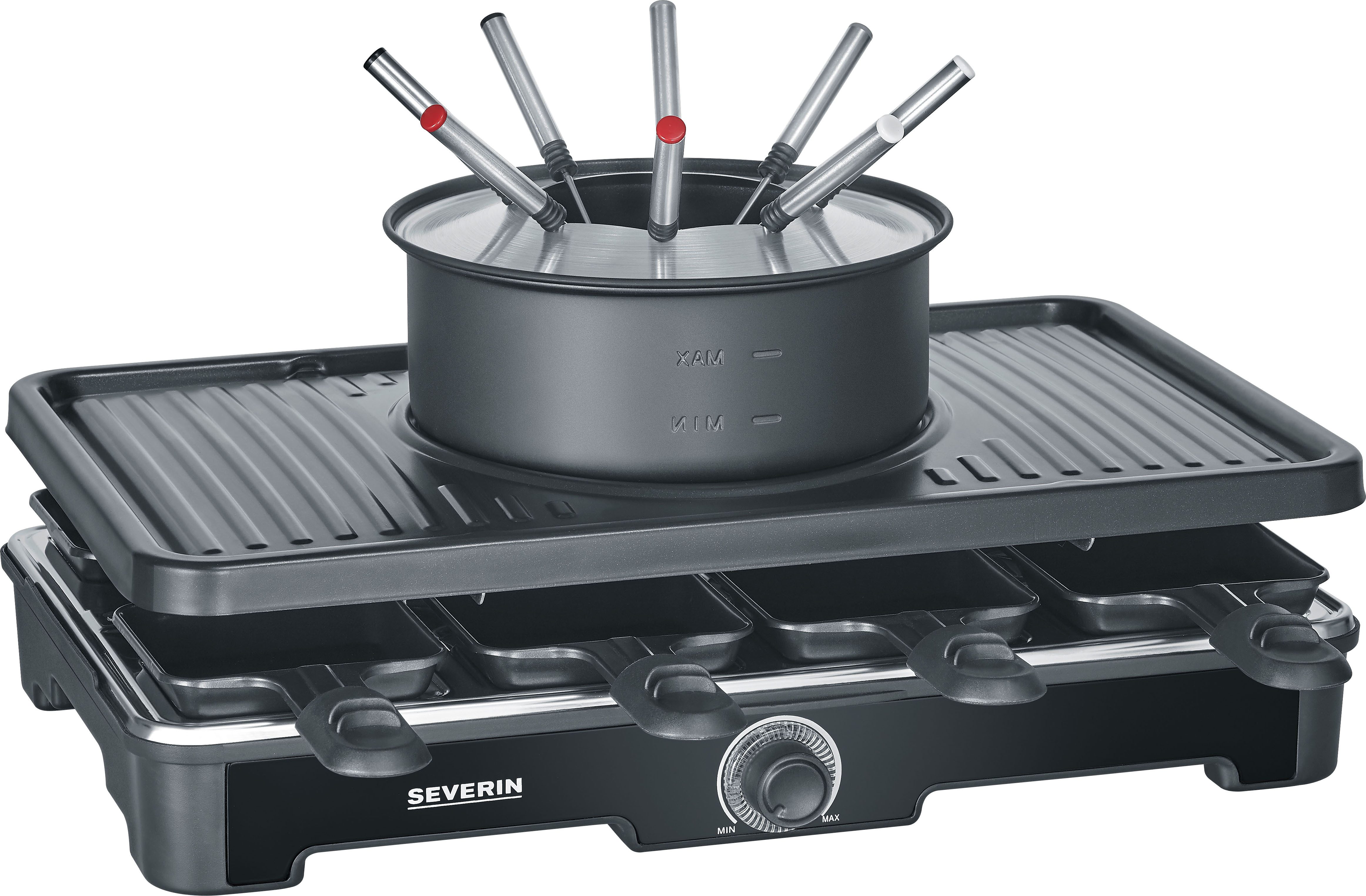 Severin Raclette en fondue set RG 2347