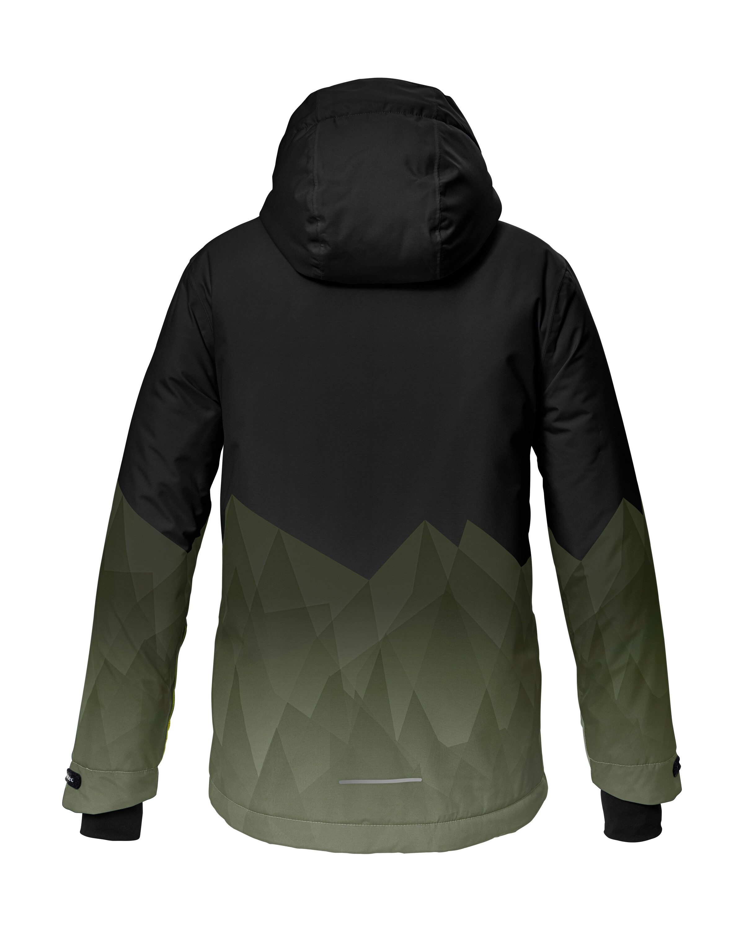 Killtec Ski-jack KSW 383 BYS SKI JCKT Water- en winddichte ski jas met verstelbare capuchon