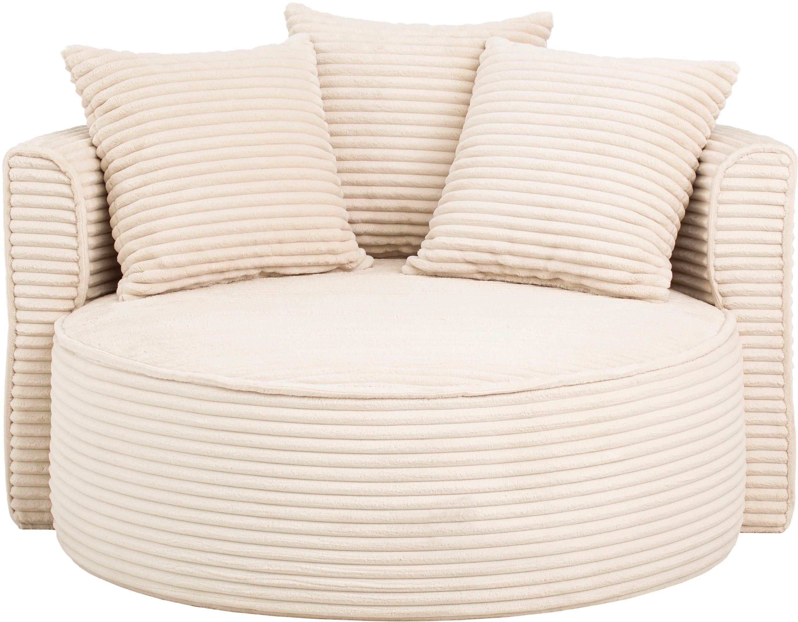 LeGer Home by Lena Gercke XXL-fauteuil Isalie, stoel in moderne kleuren, leesstoel, loveseat, grote stoel