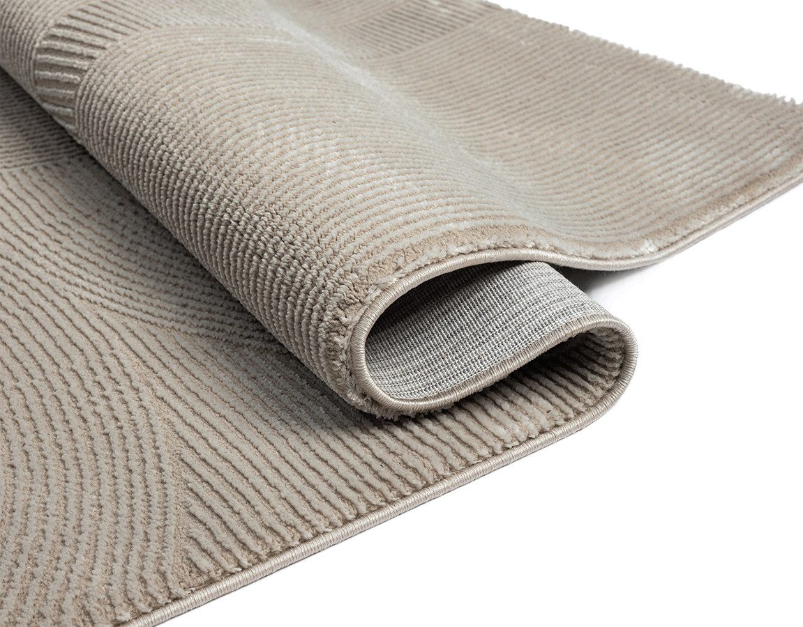 The carpet Vloerkleed Lima Designer tapijt Flor 1 van gerecycled polyester, wasbaar