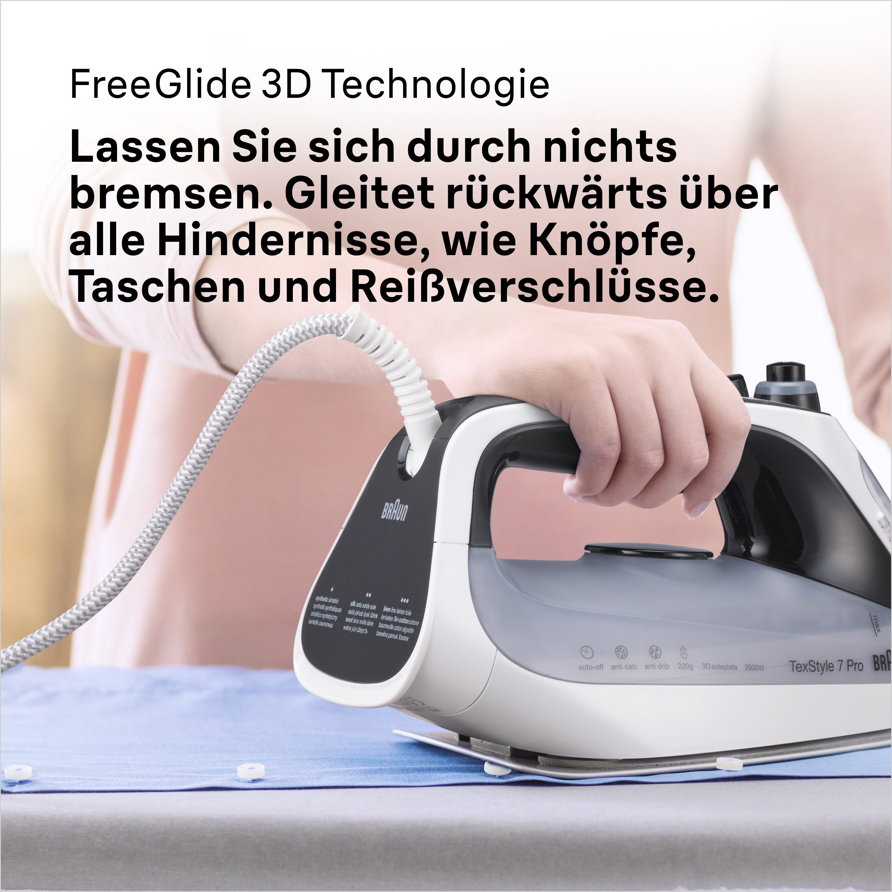 Braun Stoomstrijkijzer TexStyle SI 7149 WB