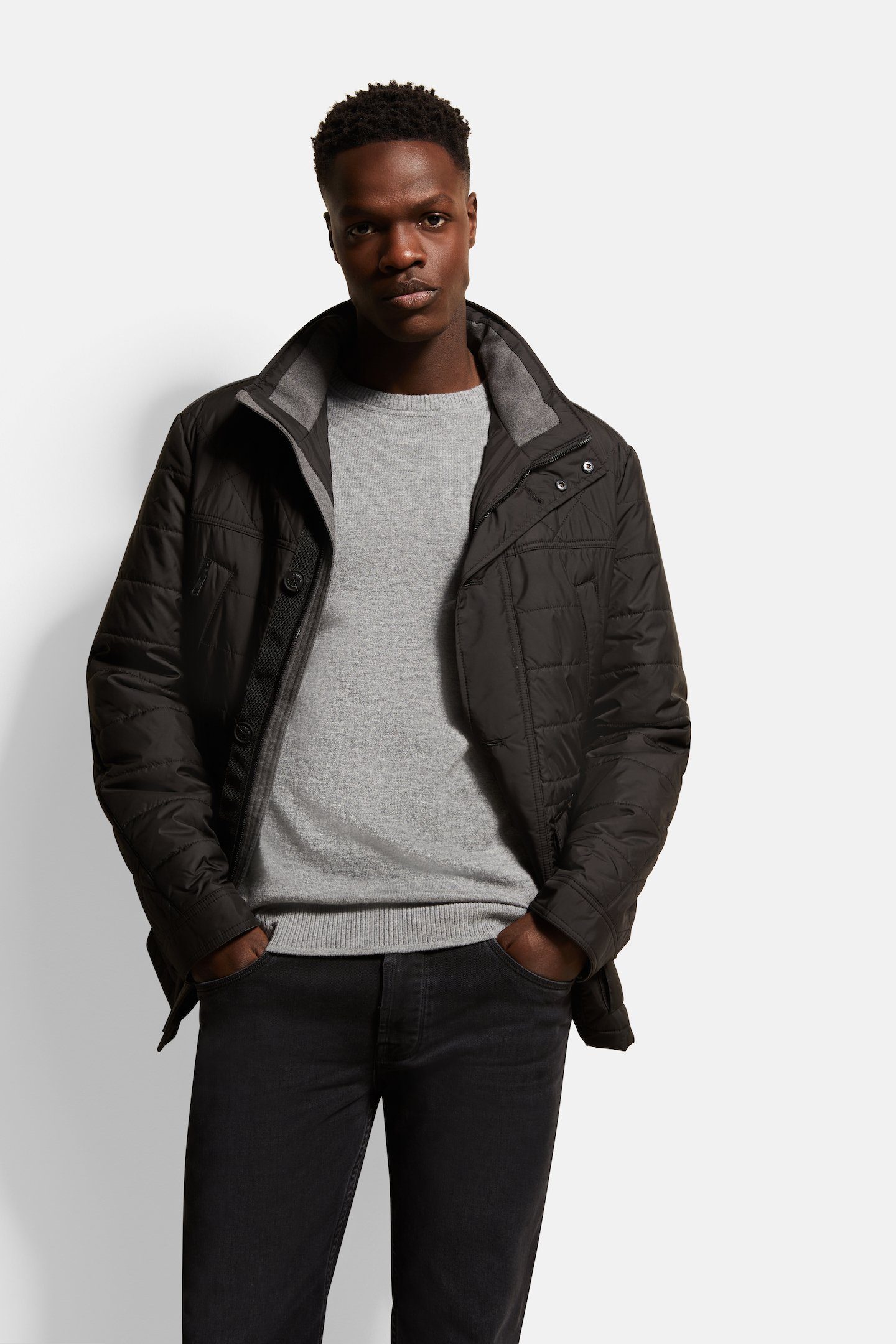 Bugatti Blouson van bijzonder licht materiaal