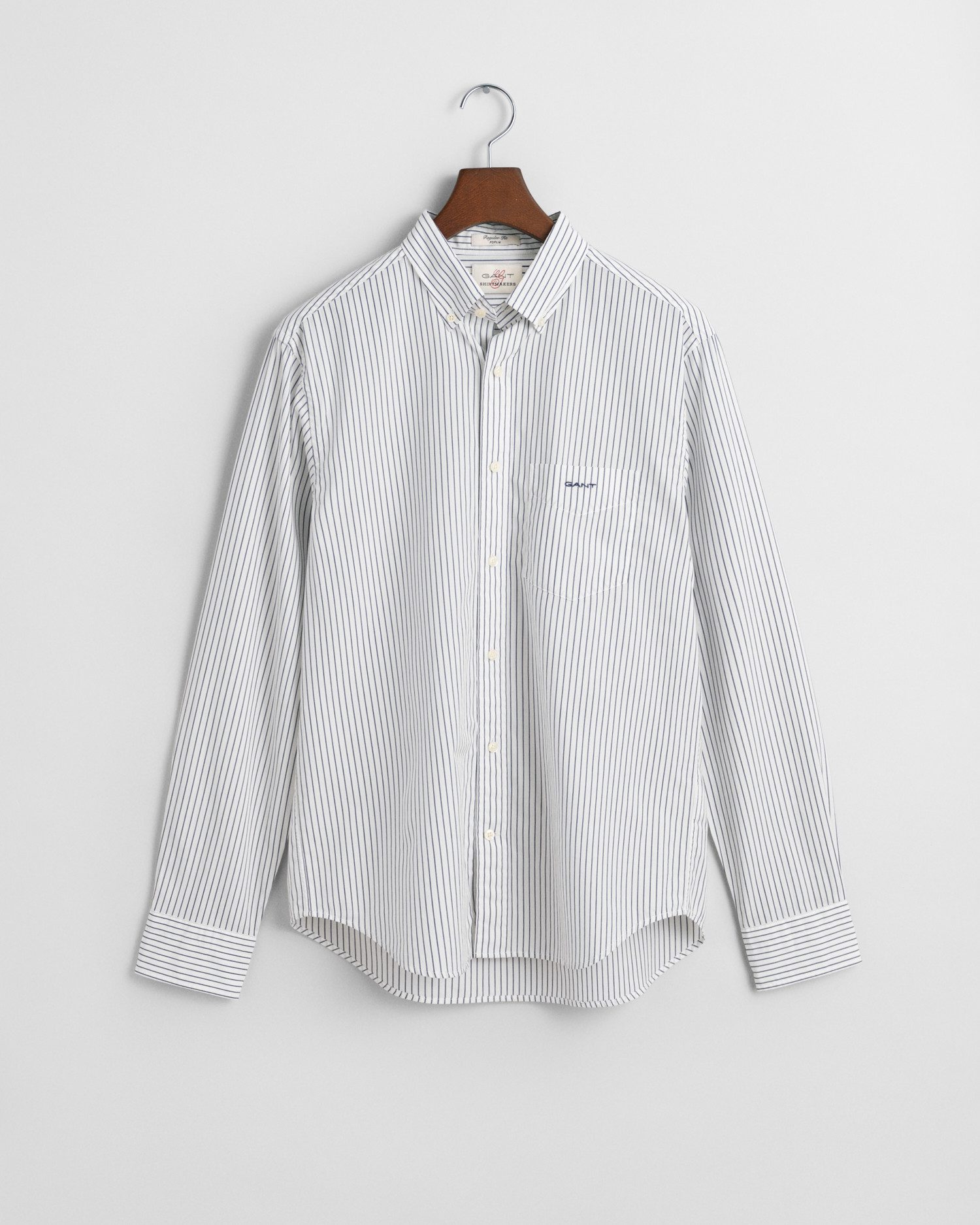 Gant Overhemd met lange mouwen REG POPLIN STRIPE