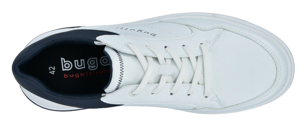 Bugatti Sneakers met modieuze siersteken, vrijetijdsschoen, lage schoen, veterschoen