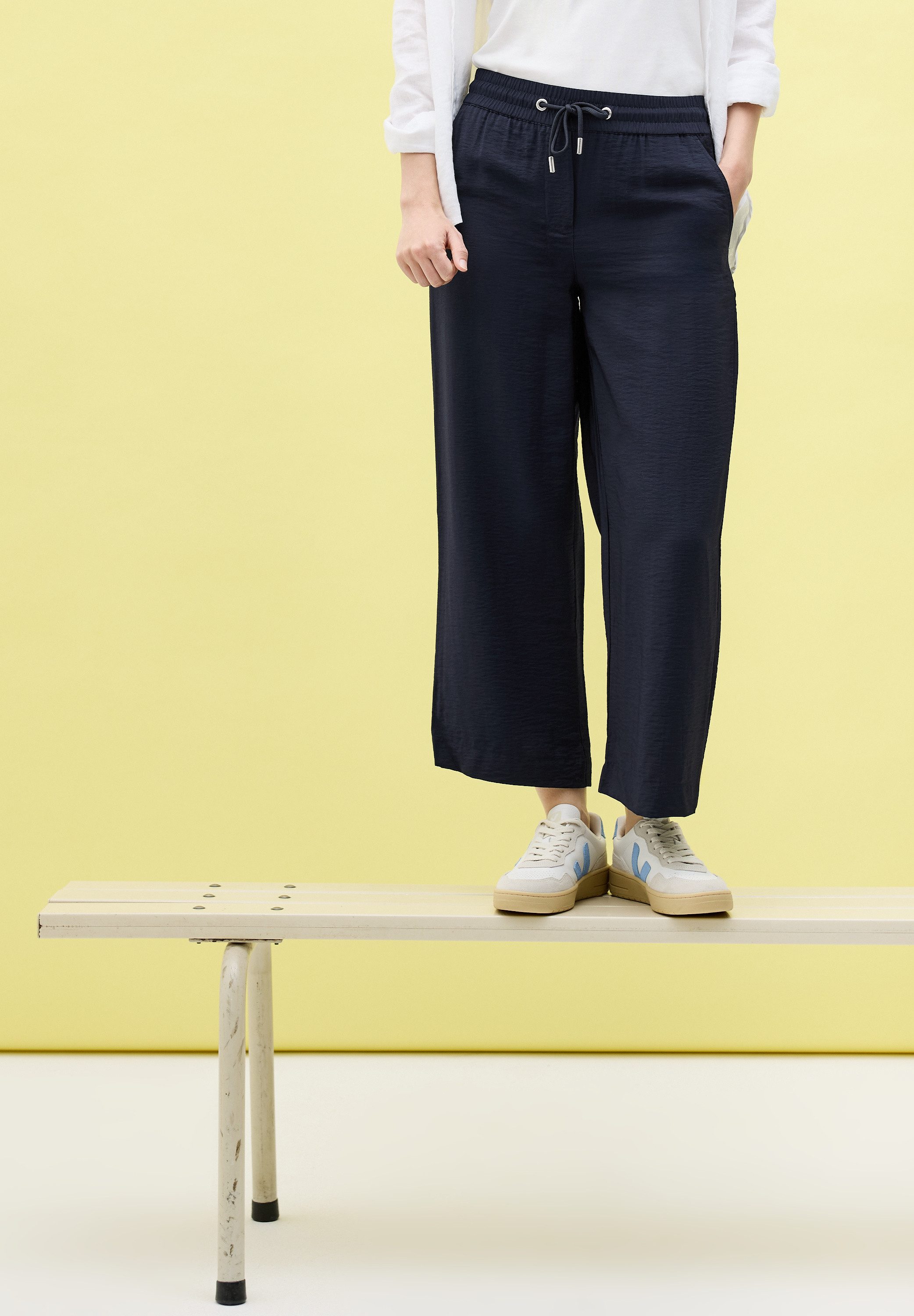 Cecil Stoffen broek Style Neele met elastische taille
